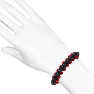 black-obsidian-red-coral-beaded-bracelet-bdd-11-138