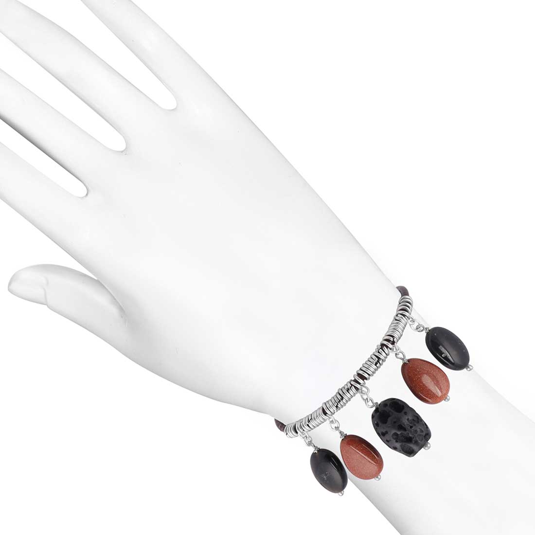 lava-sunstone-black-spinel-beaded-bracelet-bdd-11-177