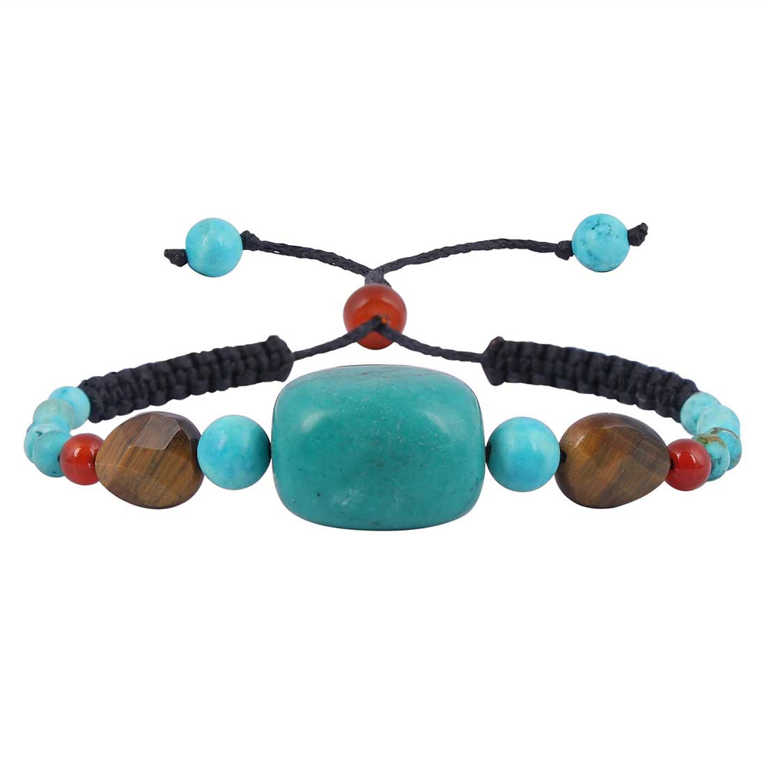 turquoise-tibetan-turquoise-carnelian-tiger-eye-beaded-bracelet-bdd-11-179