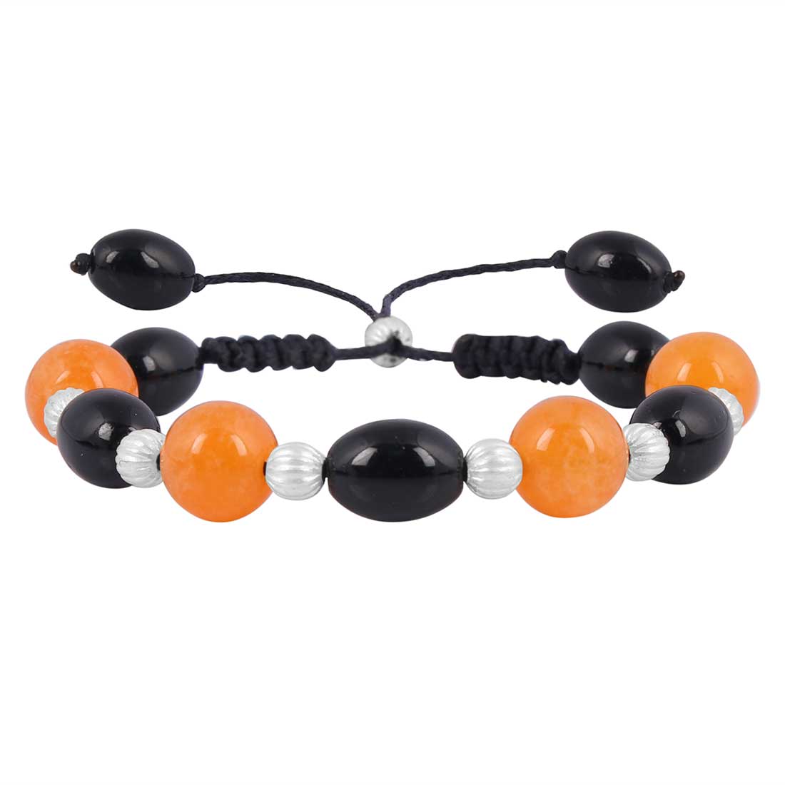 carnelian-black-spinel-beaded-bracelet-bdd-11-193