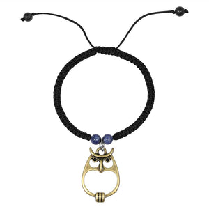 owl-bird-cabochon-charm-sodalite-beaded-bracelet-bdd-11-203