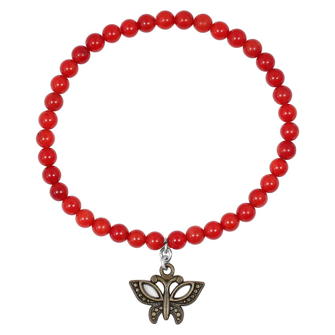 butterfly-charm-red-coral-beaded-bracelet-bdd-11-212