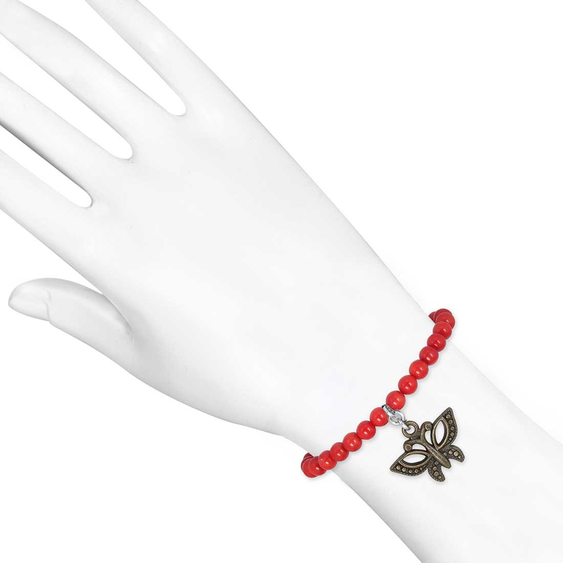 butterfly-charm-red-coral-beaded-bracelet-bdd-11-212