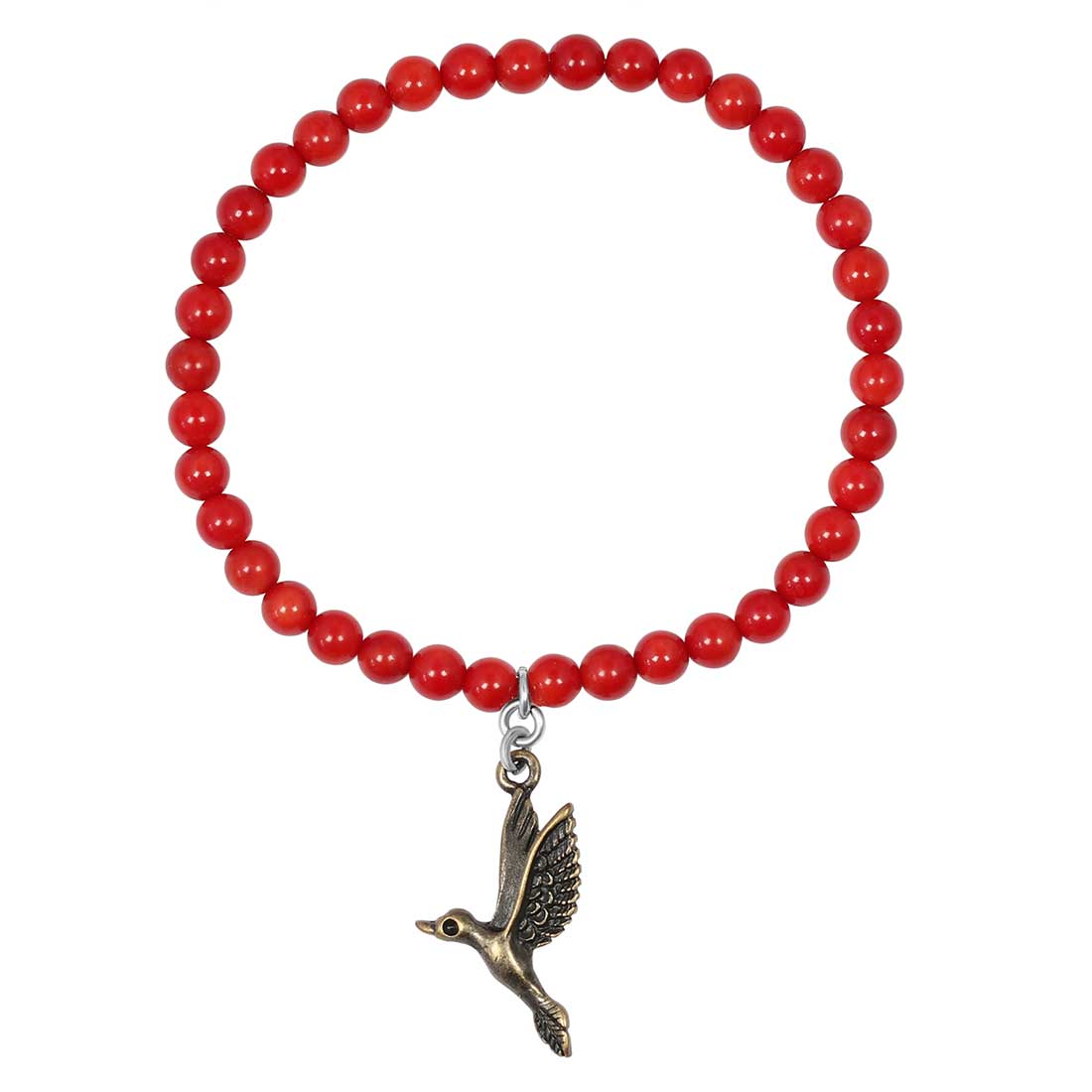 hummingbird-charm-red-coral-beaded-bracelet-bdd-11-215