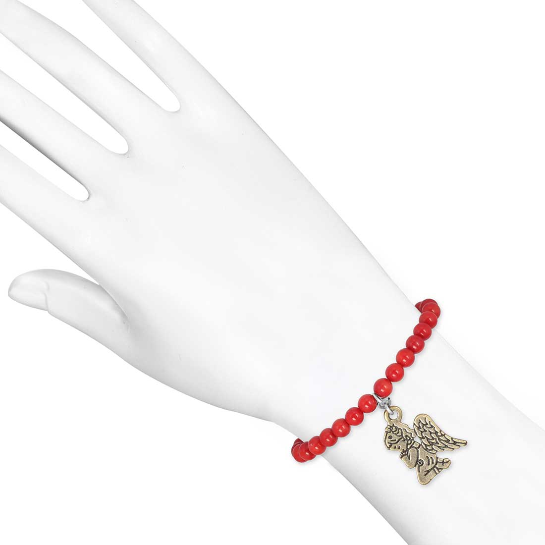 antique-guardian-angel-charm-red-coral-beaded-bracelet-bdd-11-216