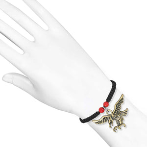 red-coral-eagle-amulet-charm-beaded-bracelet-bdd-11-219
