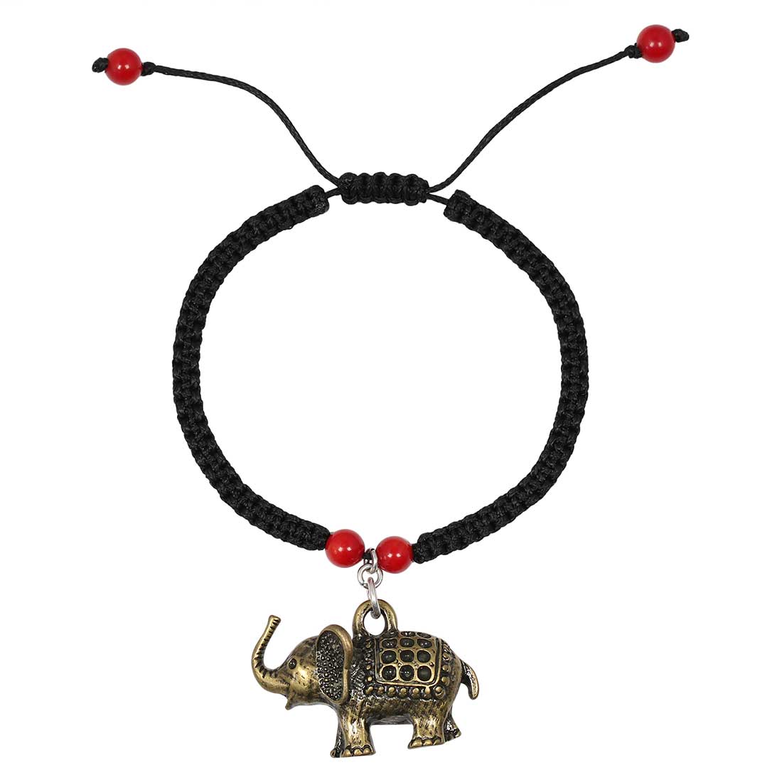 red-coral-ethnic-elephant-charm-beaded-bracelet-bdd-11-221