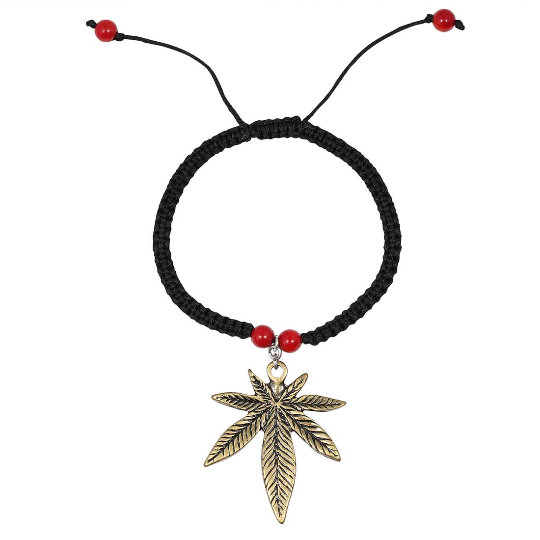 red-coral-marijuana-leaf-charm-beaded-bracelet-bdd-11-222