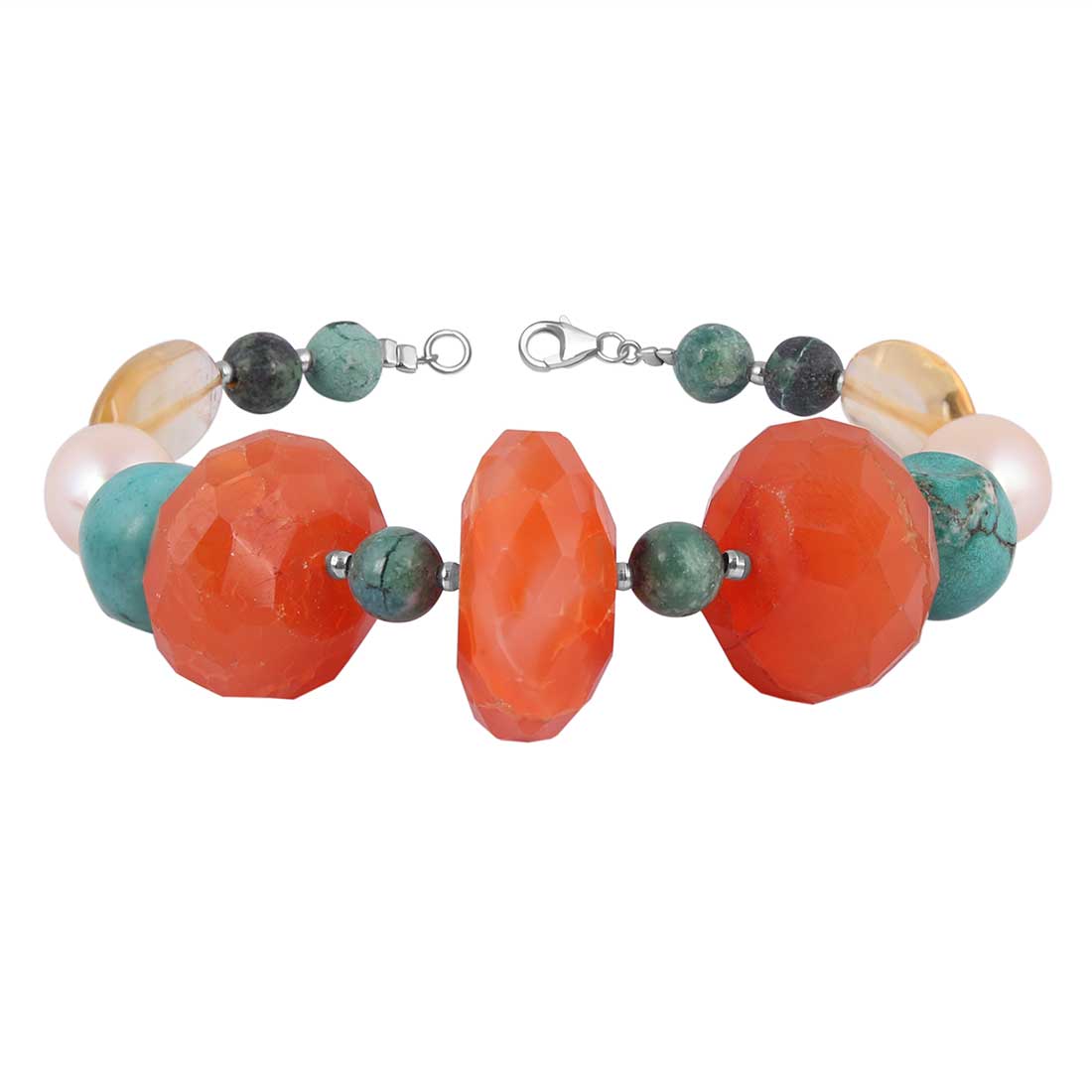 carnelian-turquoise-pearl-beaded-bracelet-bdd-11-254