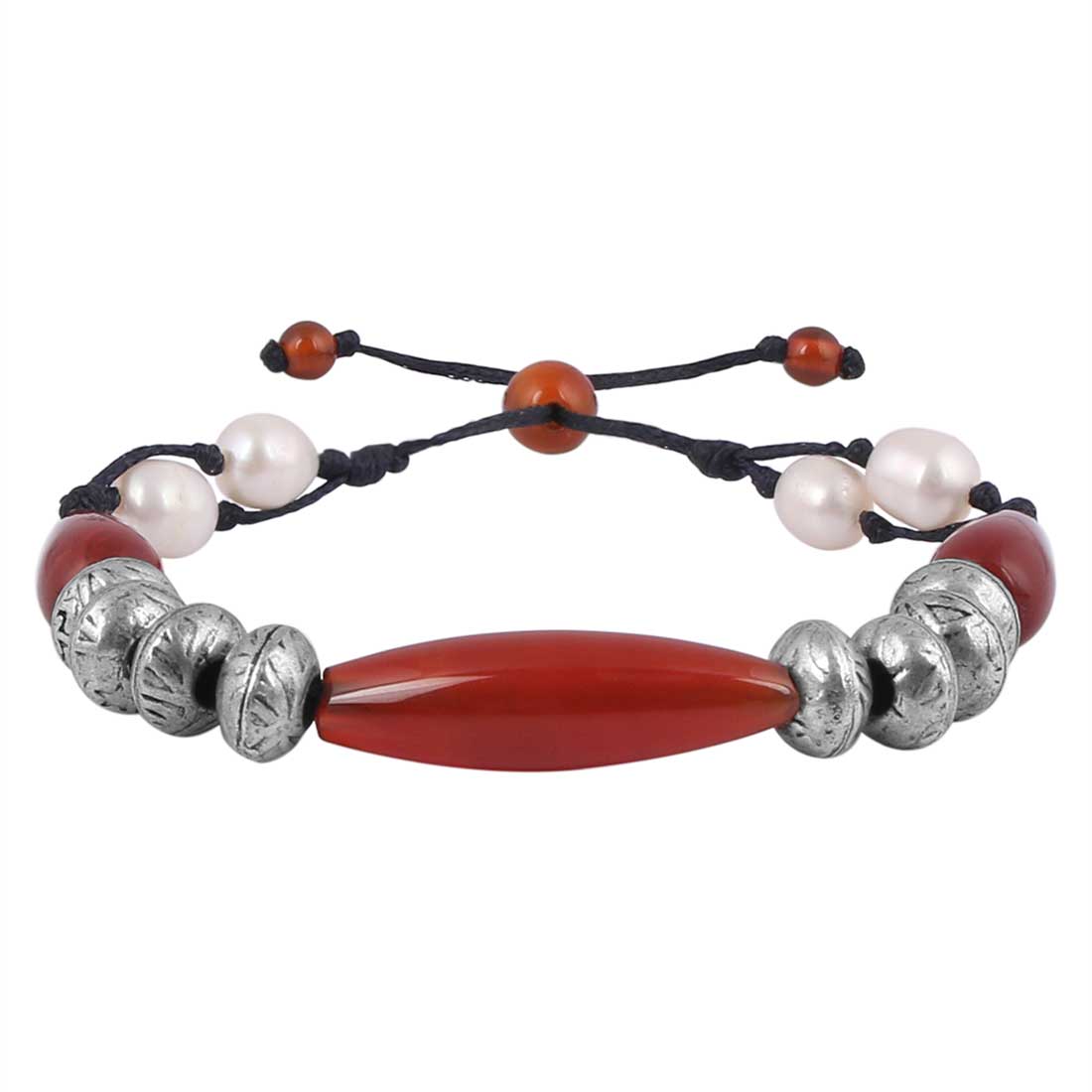 red-coral-carnelian-pearl-beaded-bracelet-bdd-11-282