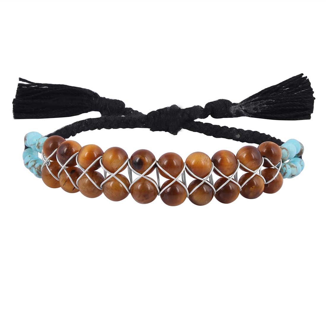 tiger-eye-turquoise-beaded-bracelet-bdd-11-286
