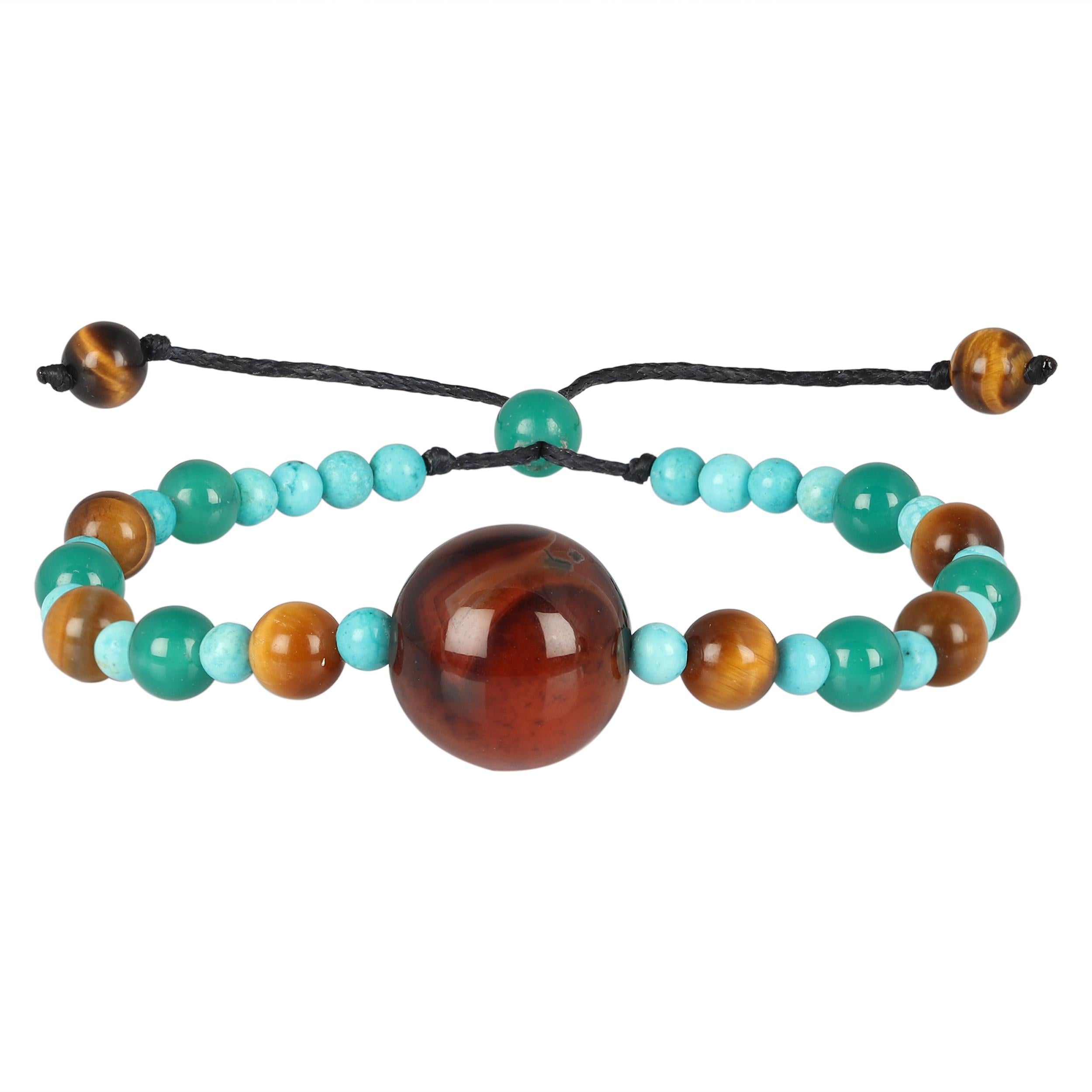 red-onyx-turquoise-tiger-eye-green-onyx-beaded-bracelet-bdd-11-60