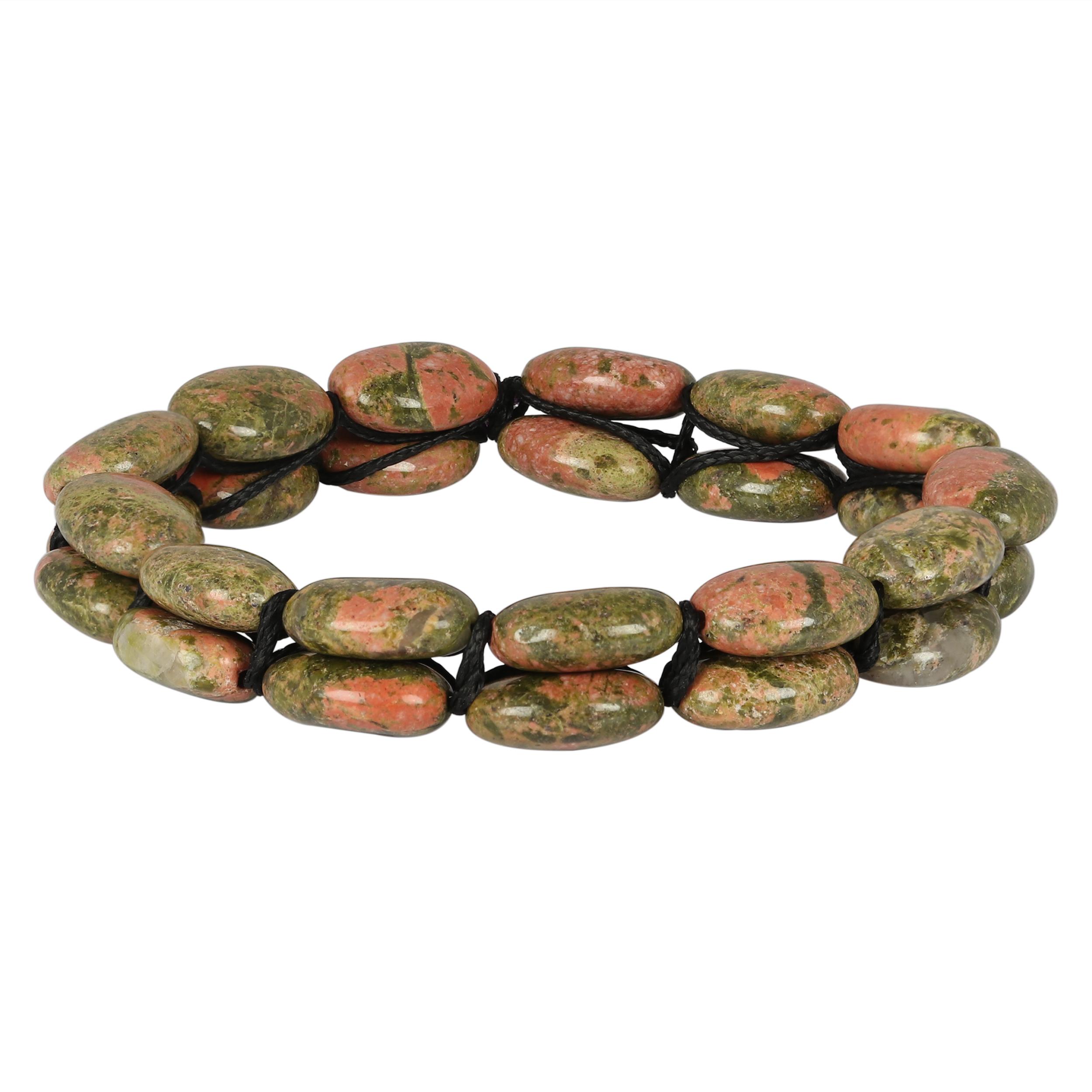 unakite-beaded-bracelet-bdd-11-62