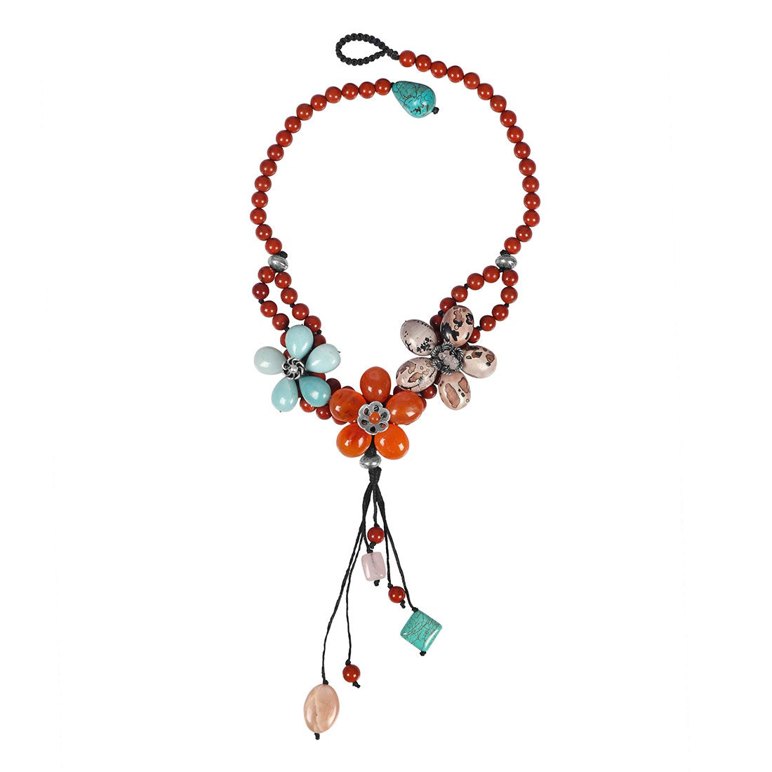 carnelian-red-jasper-turquoise-picture-jasper-beaded-necklace-bdd-12-1632
