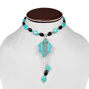 turquoise-black-spinel-beaded-jewelry-set-bdd-12-1651
