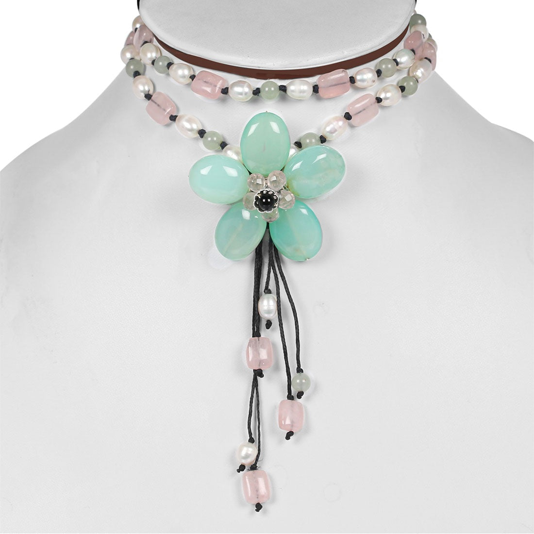 chalcedony-rose-quartz-beaded-necklace-bdd-12-1655