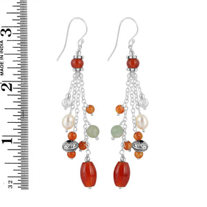 red-agate-beaded-earring-bdd-3-117