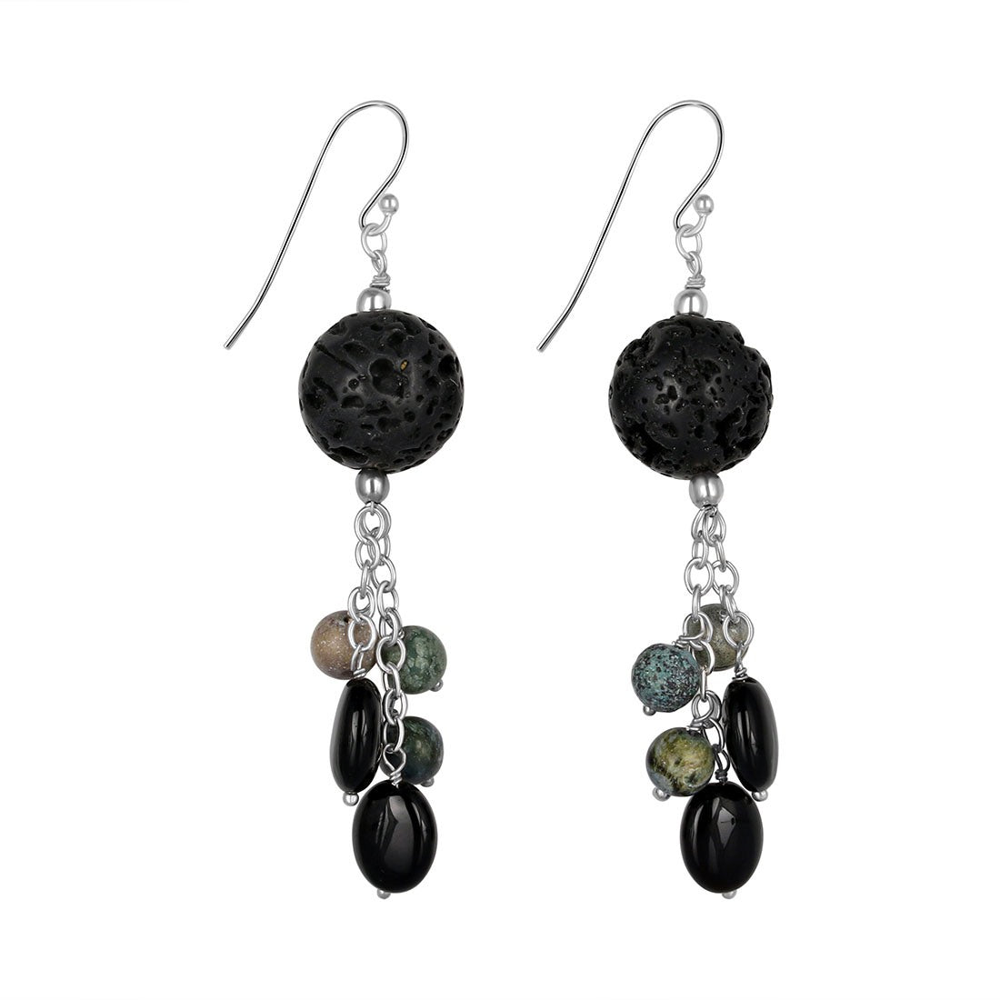 lava-black-spinel-beaded-earring-bdd-3-152