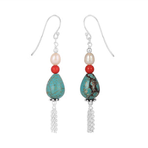 turquoise-pearl-red-coral-beaded-earring-bdd-3-173
