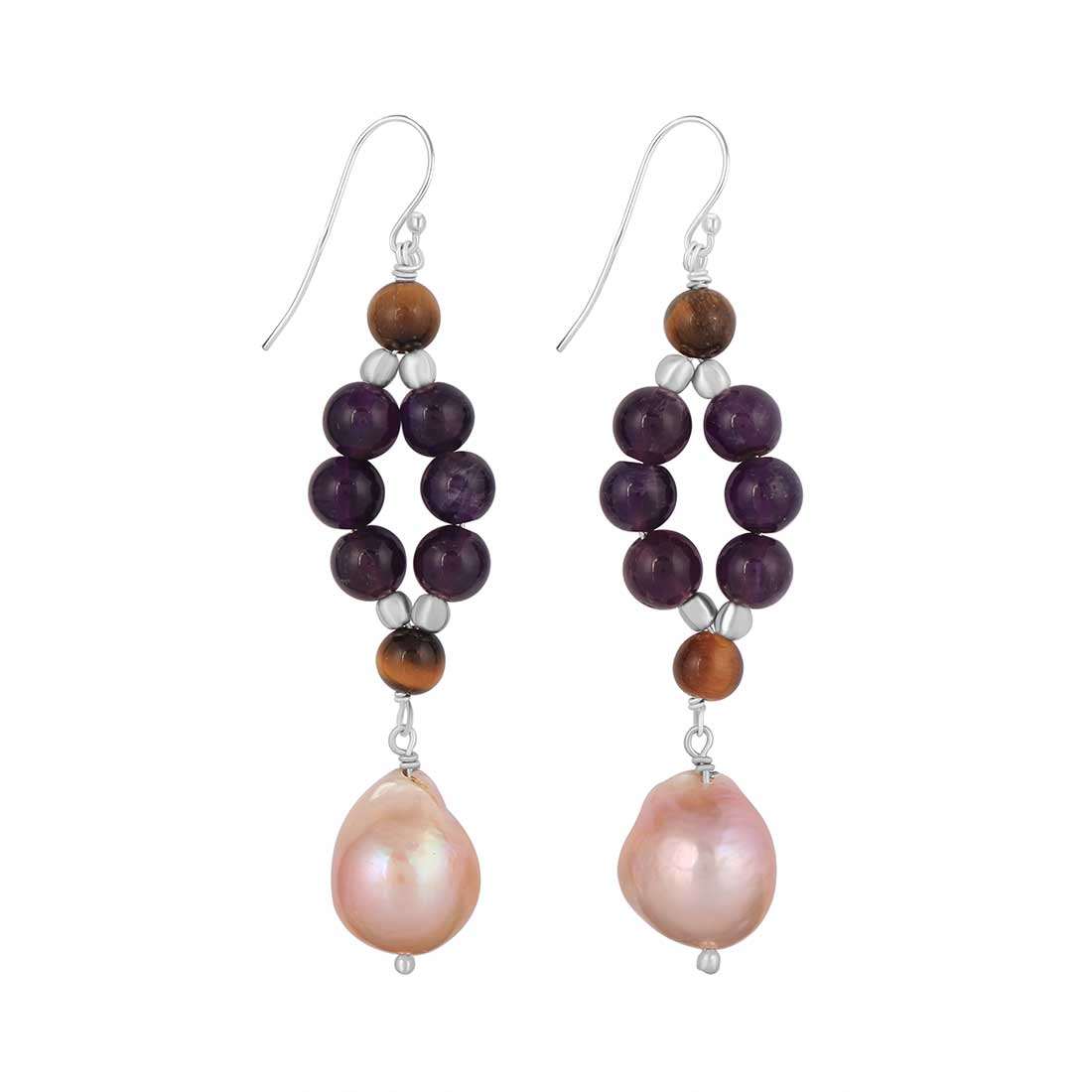 amethyst-pearl-tiger-eye-beaded-earring-bdd-3-177