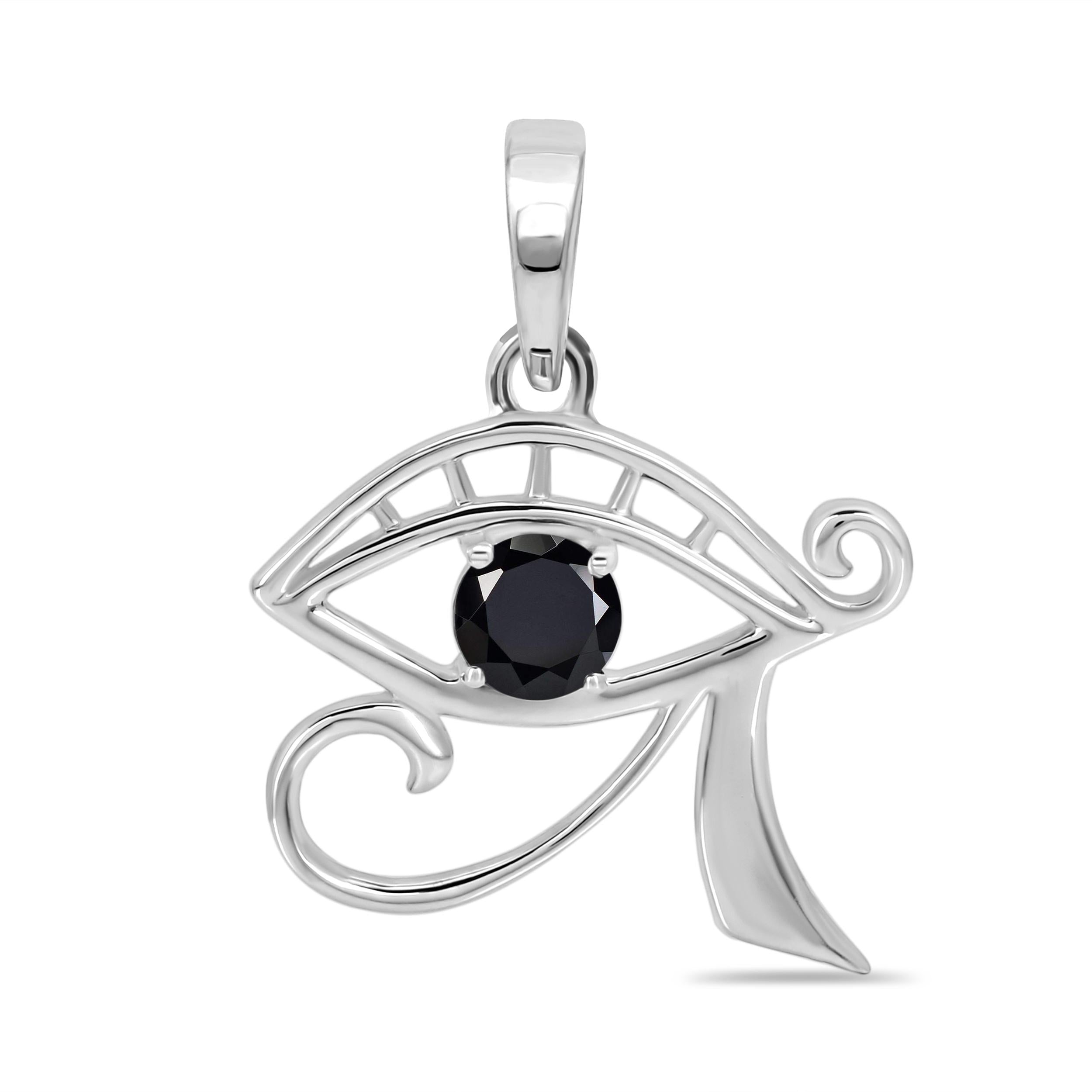 black-tourmaline-eye-of-horus-pendant-bls-rdn-173