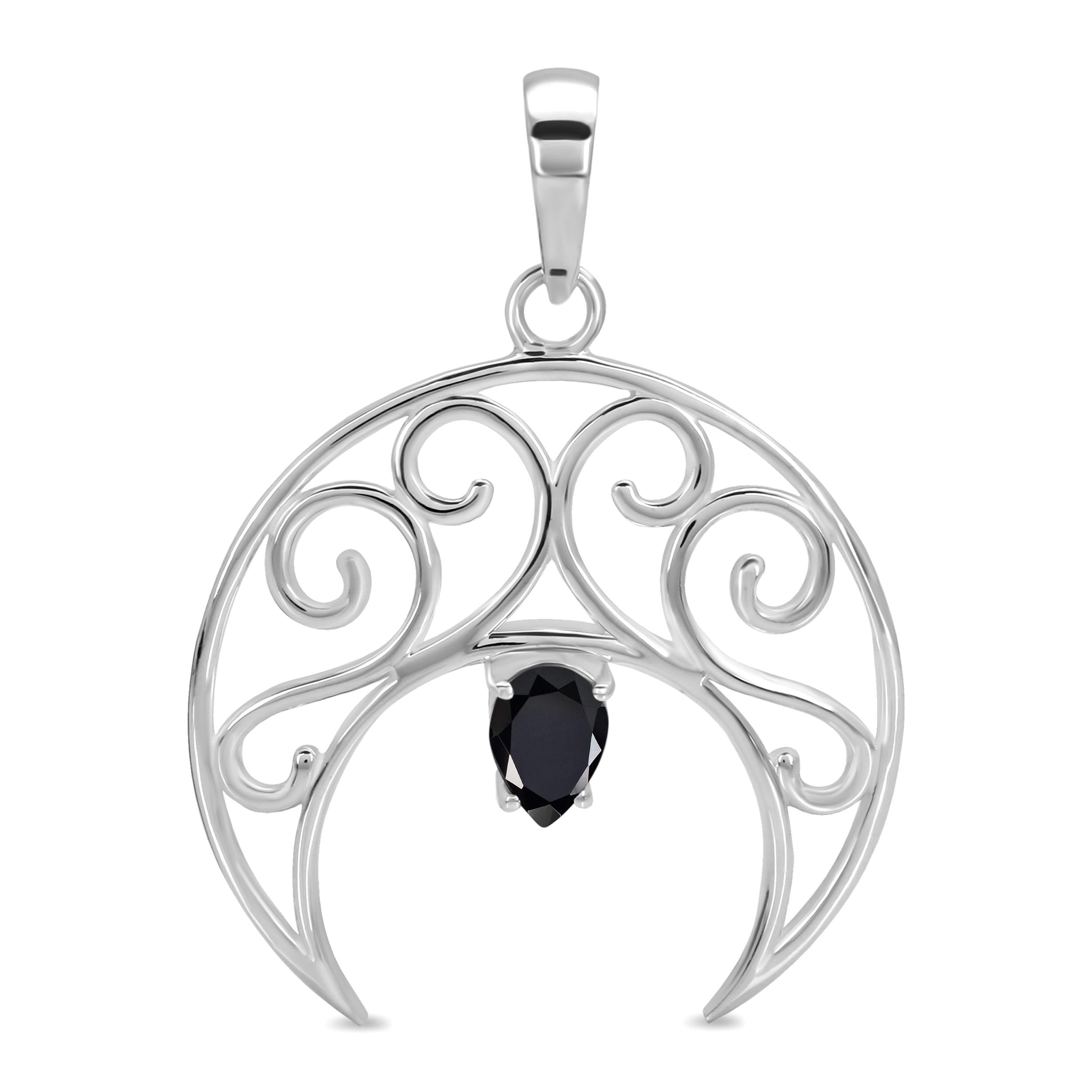 black-tourmaline-crescent-moon-pendant-bls-rdn-181-a