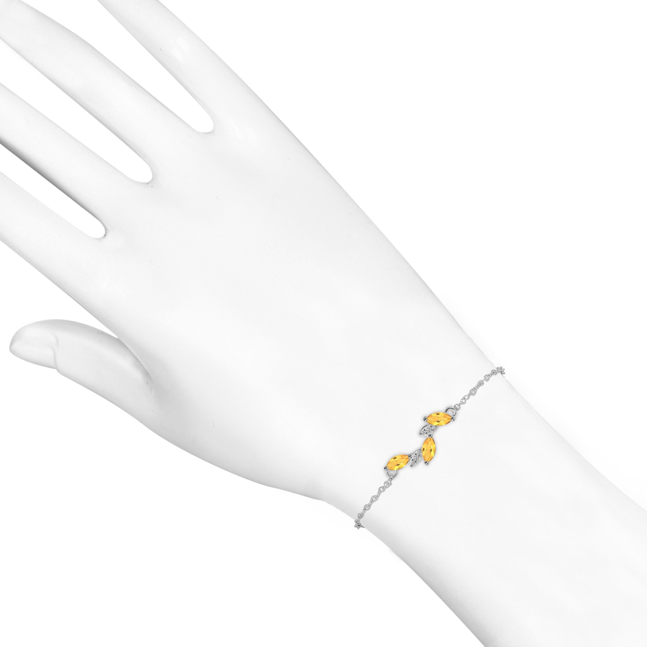 citrine-white-topaz-bracelet-with-adjustable-camera-lock-cit-rdb-143