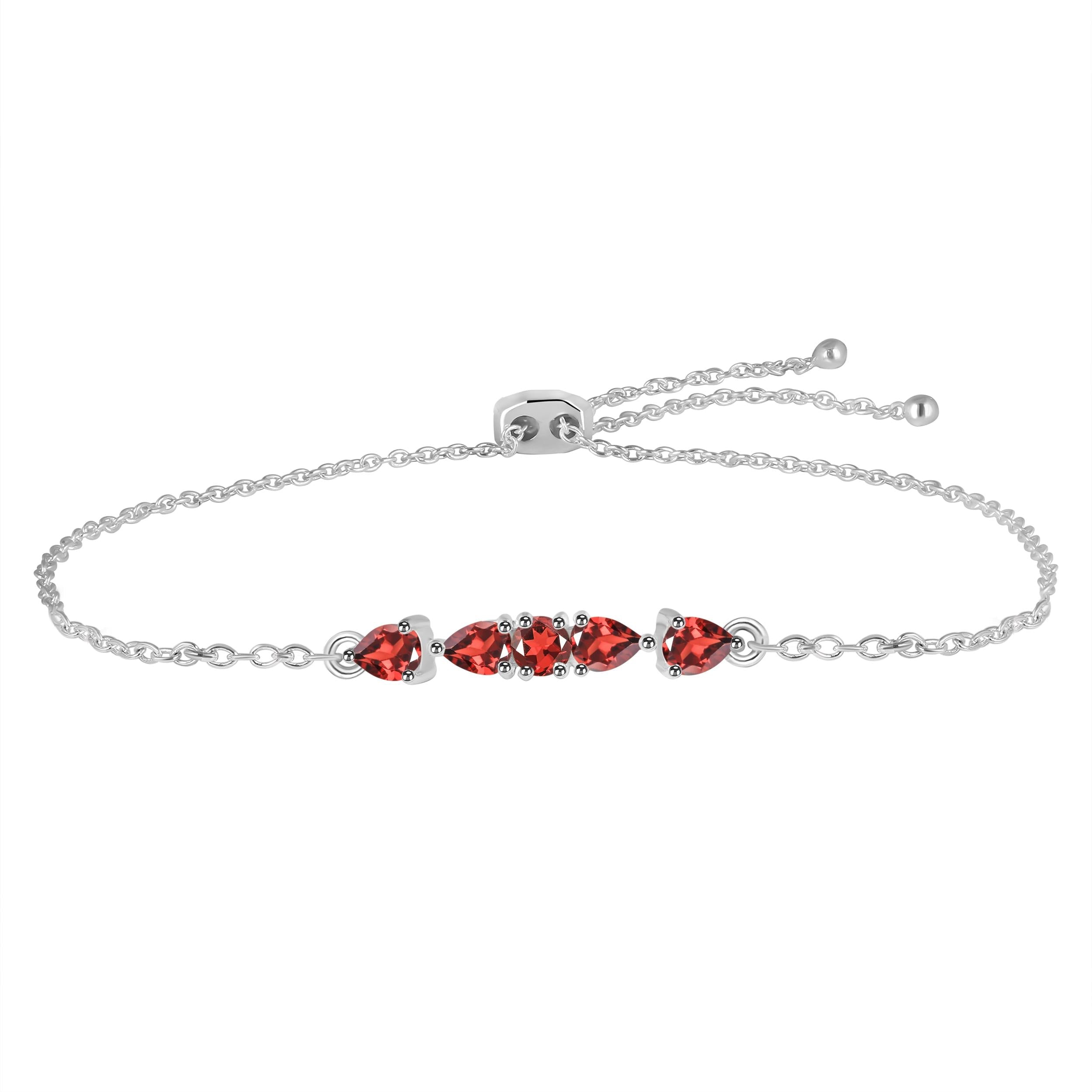 garnet-bracelet-with-adjustable-camera-lock-gar-rdb-150