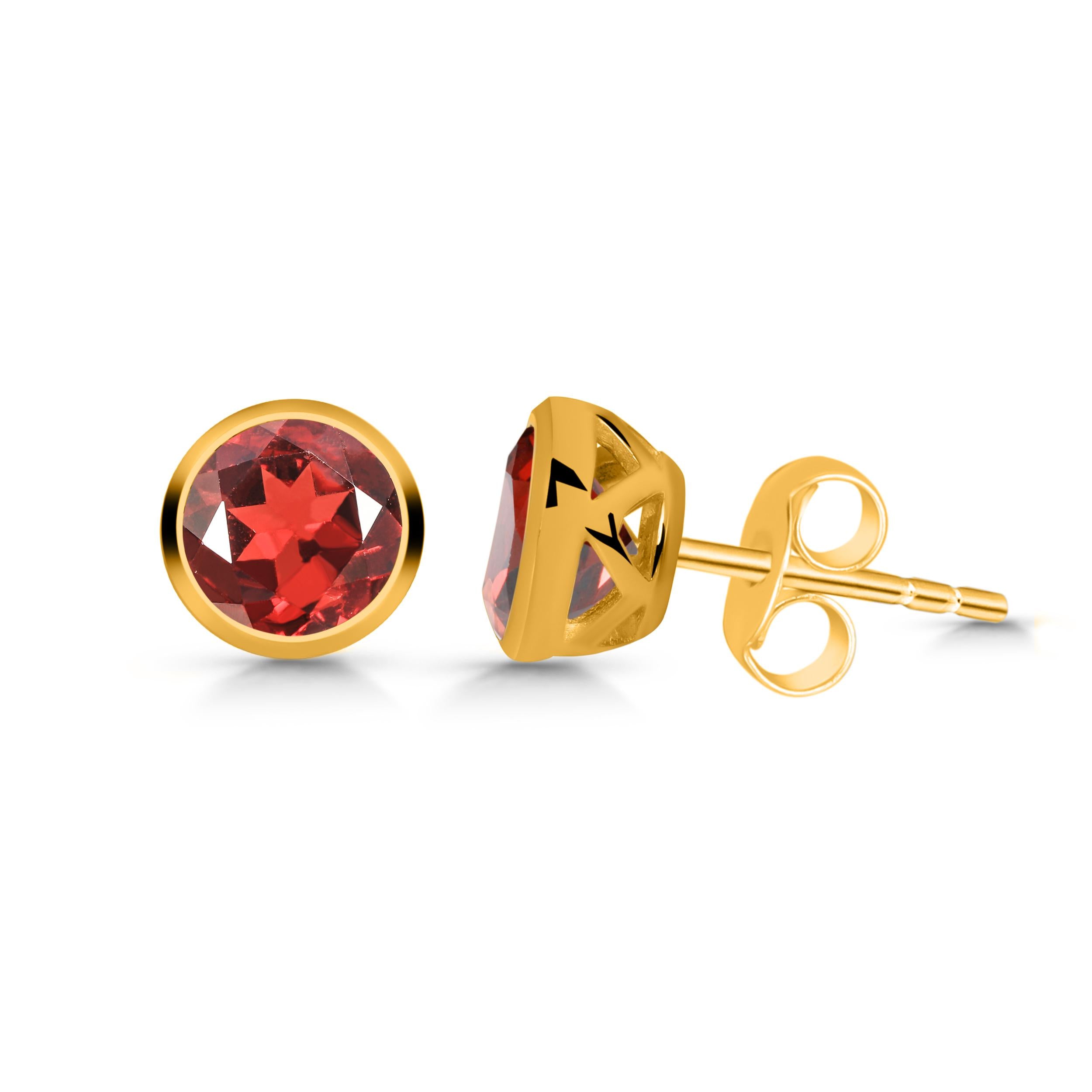garnet-stud-earring-gar-rde-1254