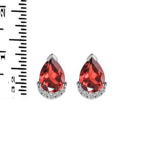garnet-white-topaz-stud-earring-gar-rde-1262