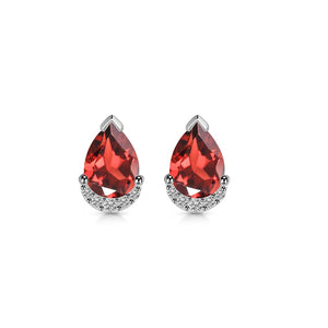 garnet-white-topaz-stud-earring-gar-rde-1262