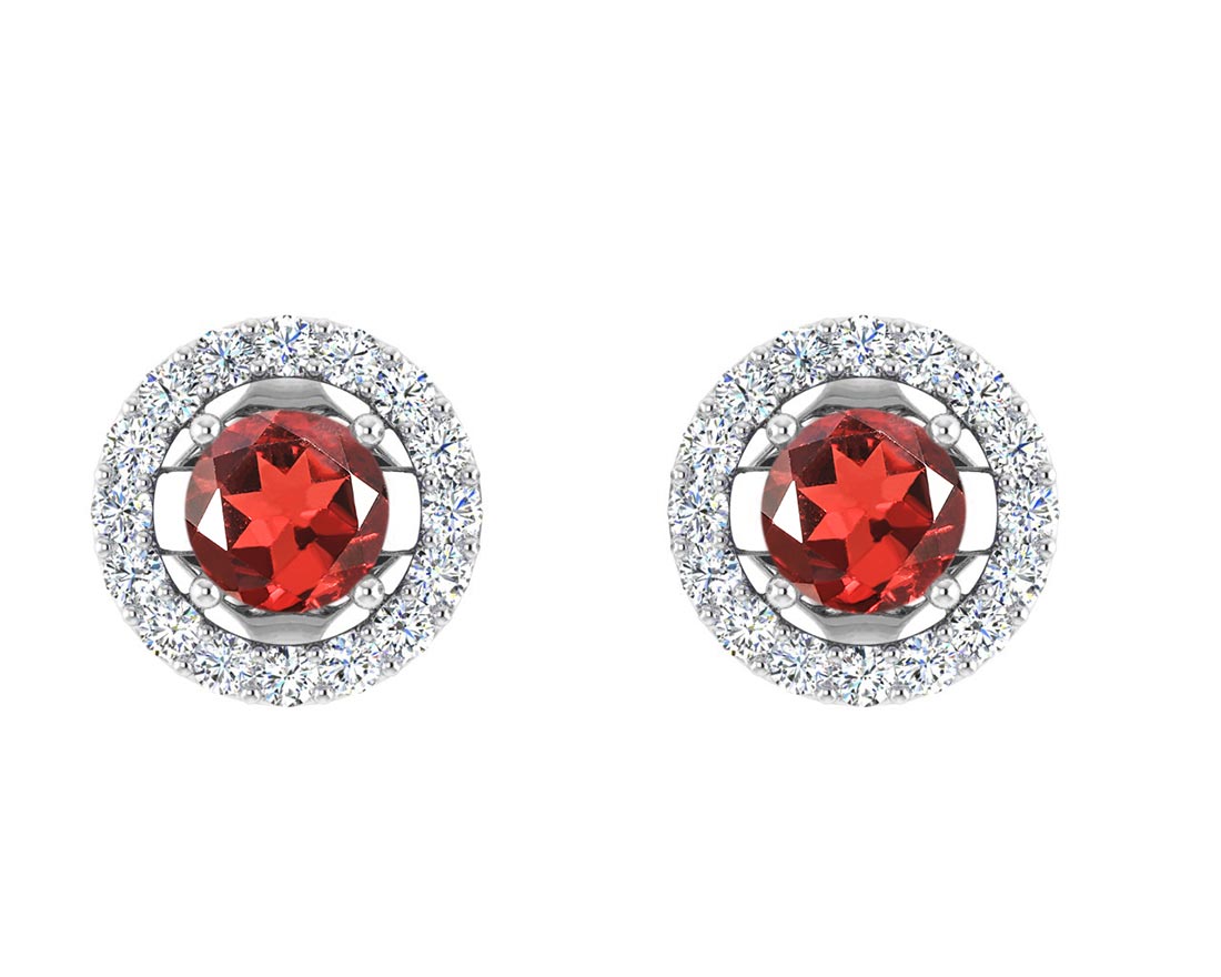 garnet-earring-gar-rde-984