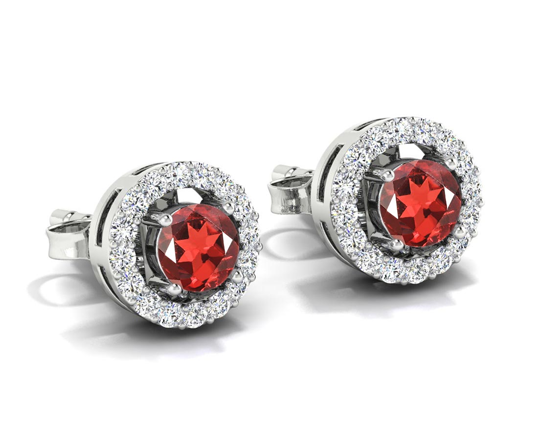 garnet-earring-gar-rde-984