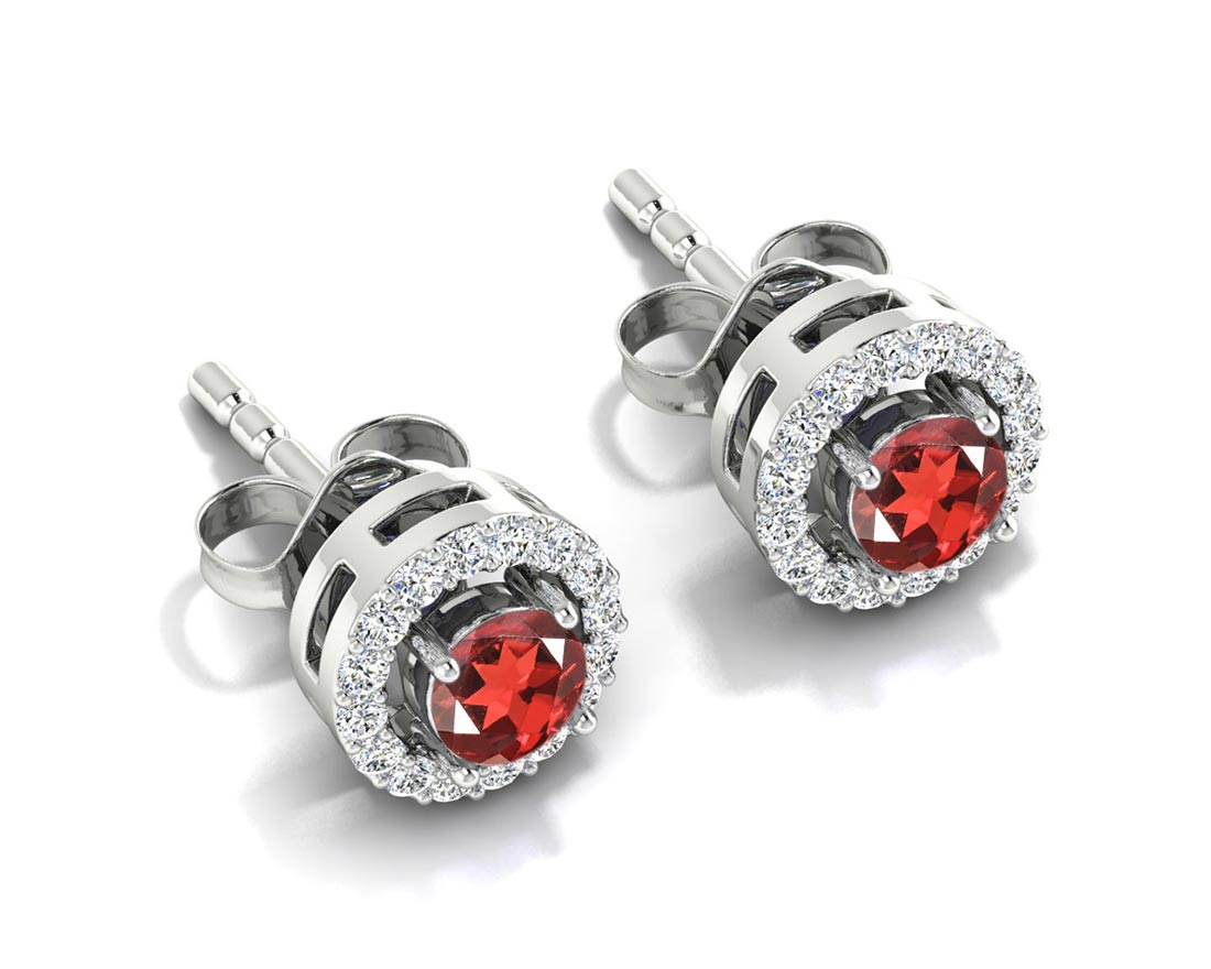 garnet-earring-gar-rde-984