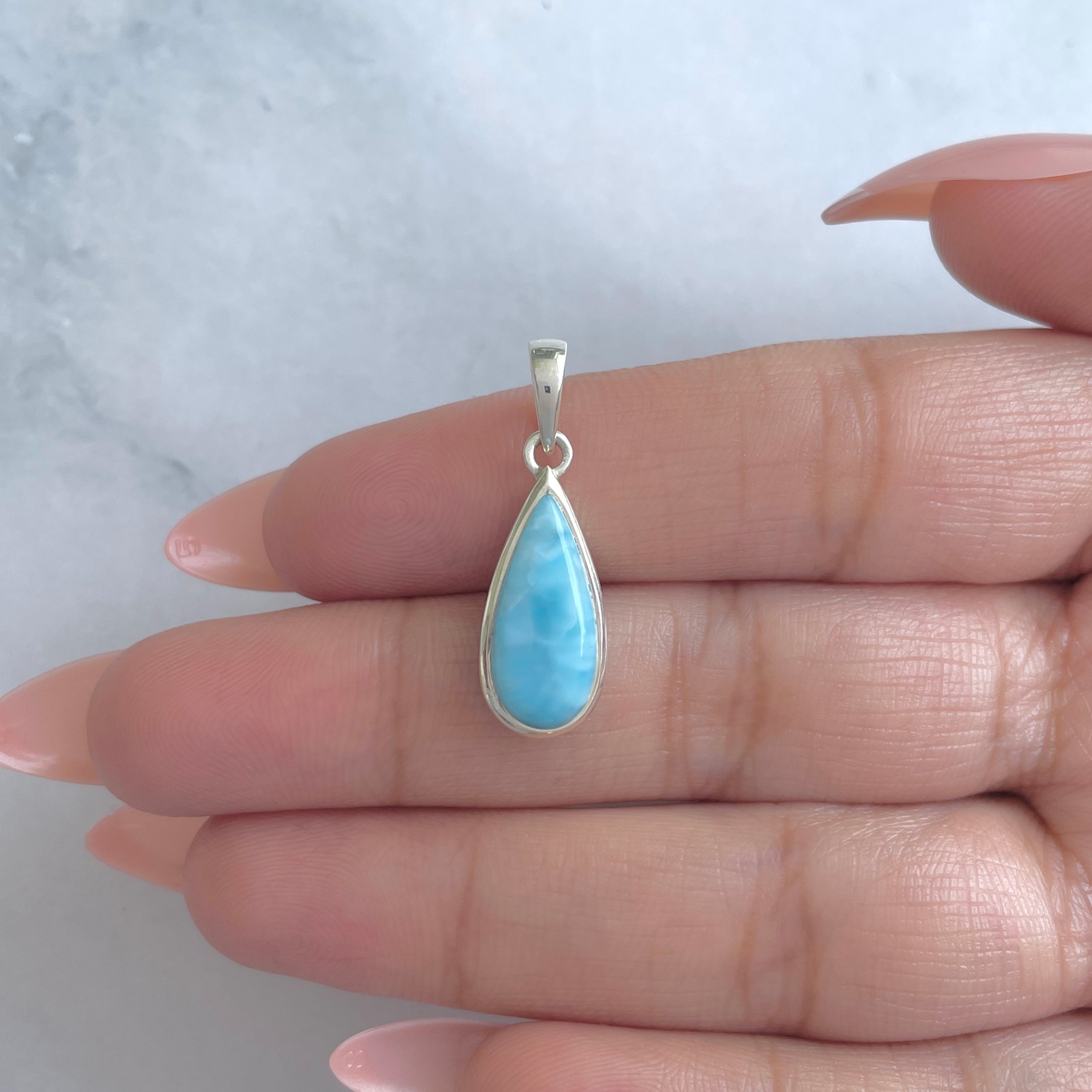 Larimar Pendant-(LAR-RDP-707.)