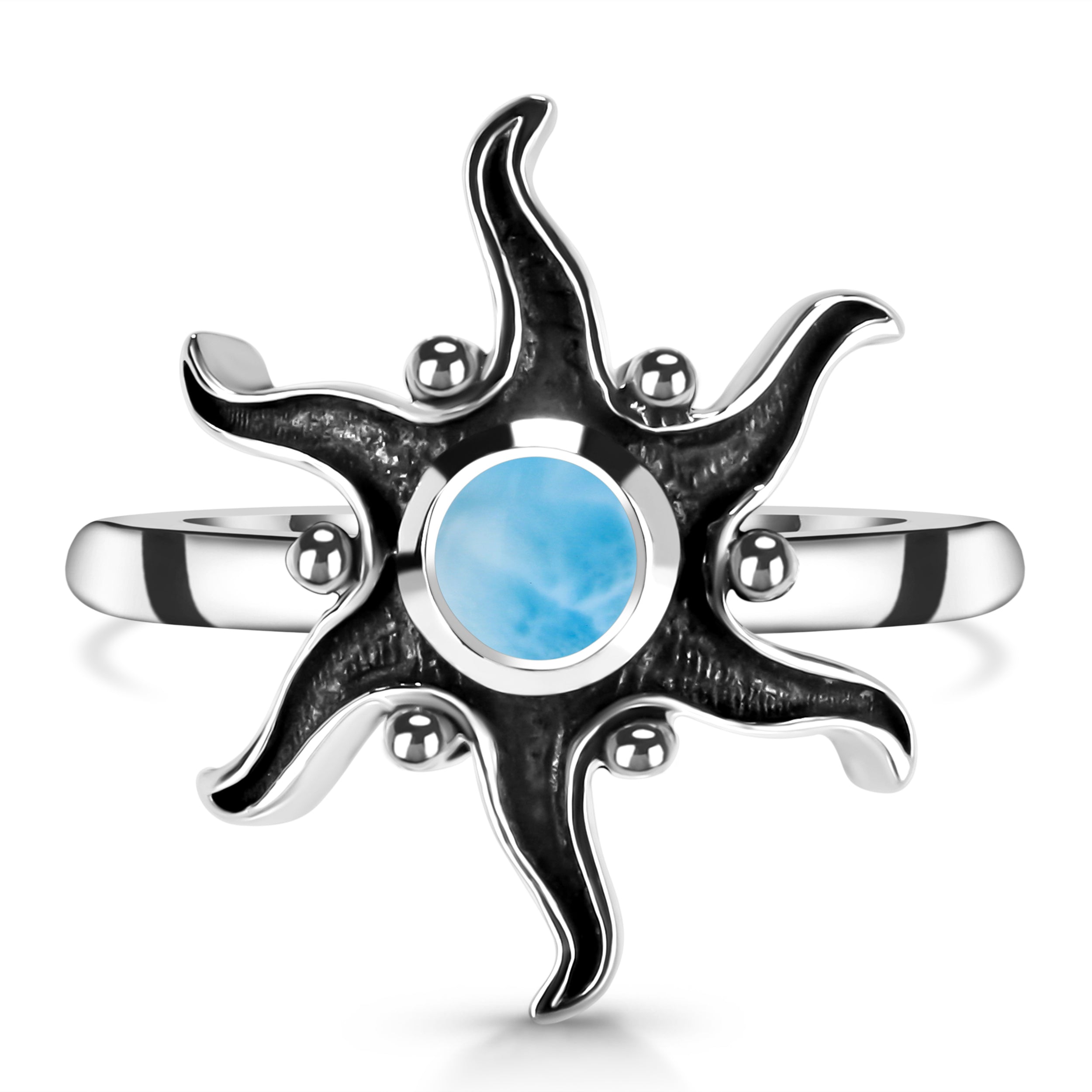 Larimar Ring-(LAR-RDR-979.) – Rananjay Exports