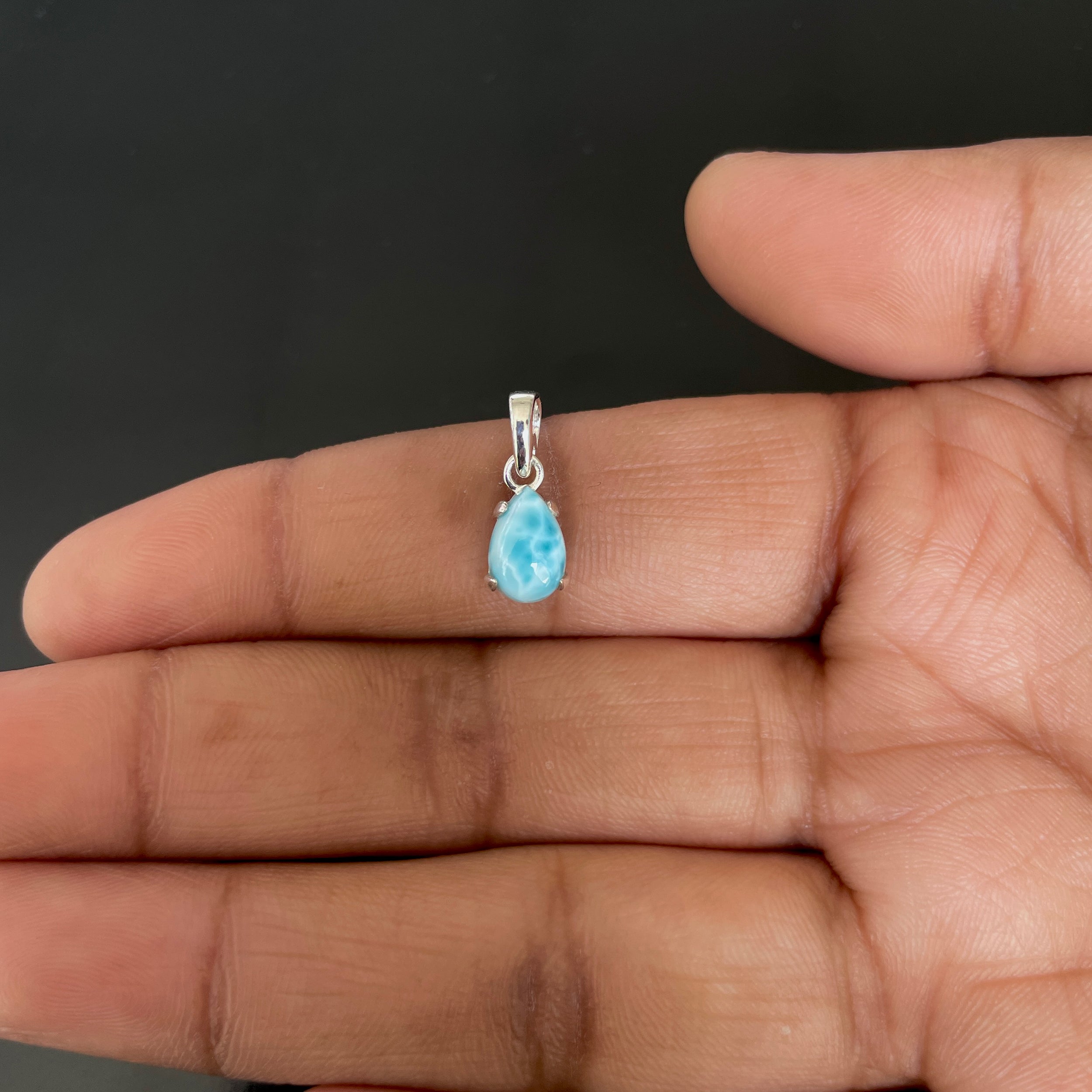 Larimar Pendant-(LAR-RDP-552.)