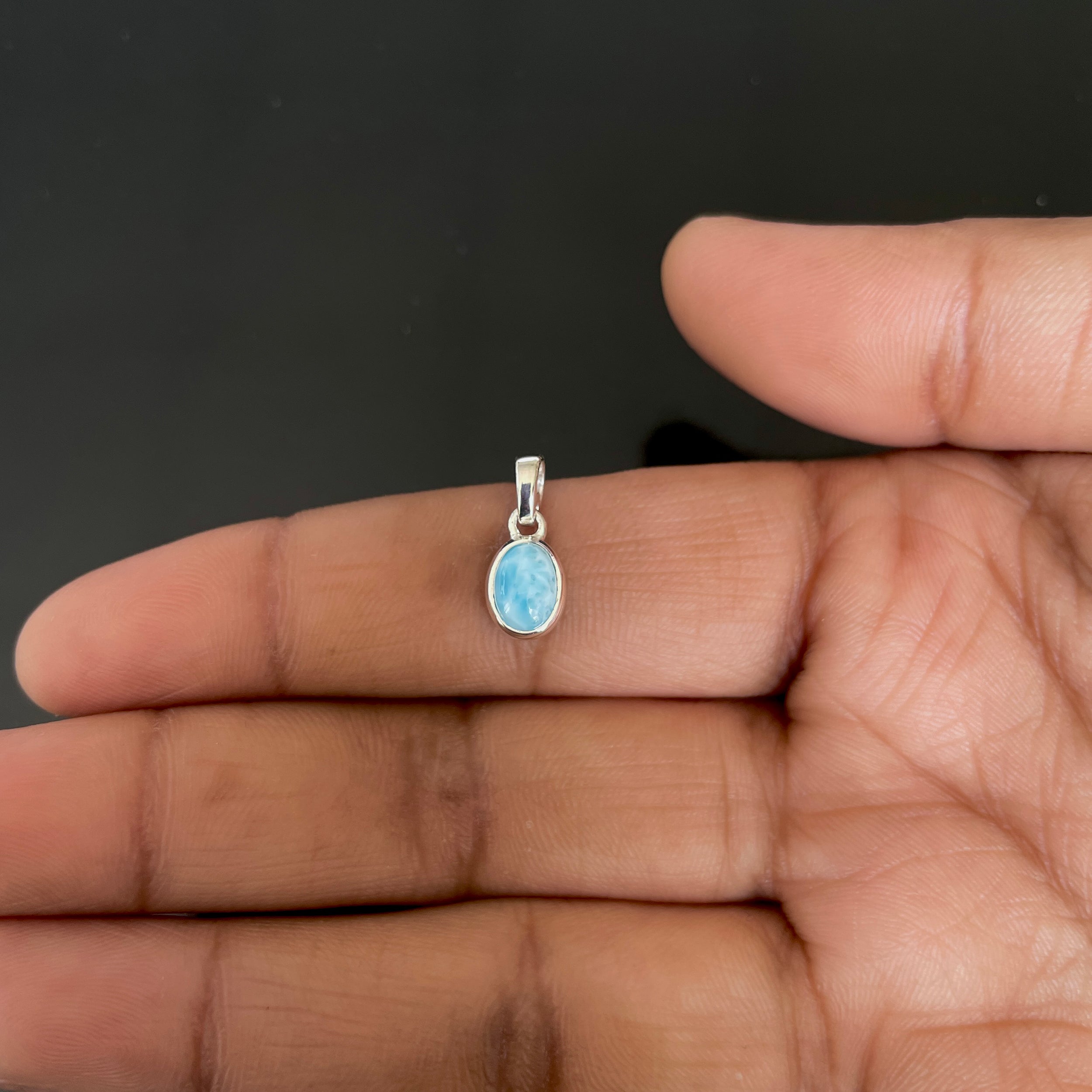 Larimar Pendant-(LAR-RDP-940.)