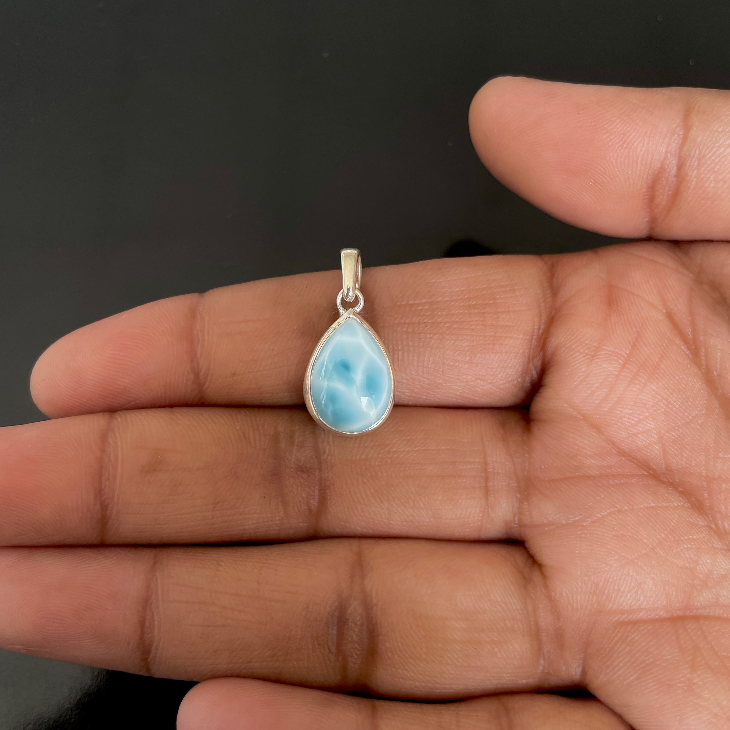 Larimar Pendant-(LAR-RDP-947.)