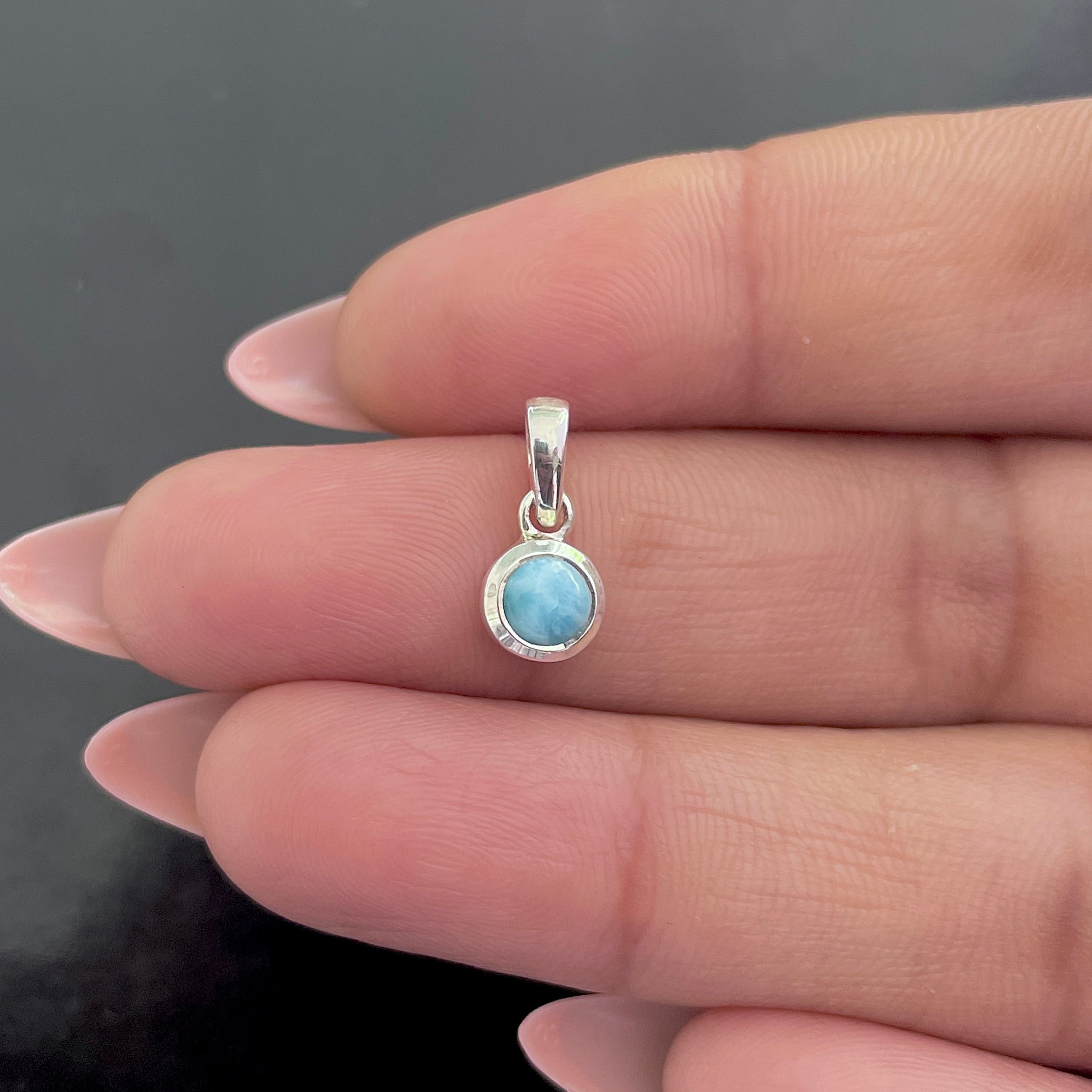 Larimar Pendant-(LAR-RDP-948.)