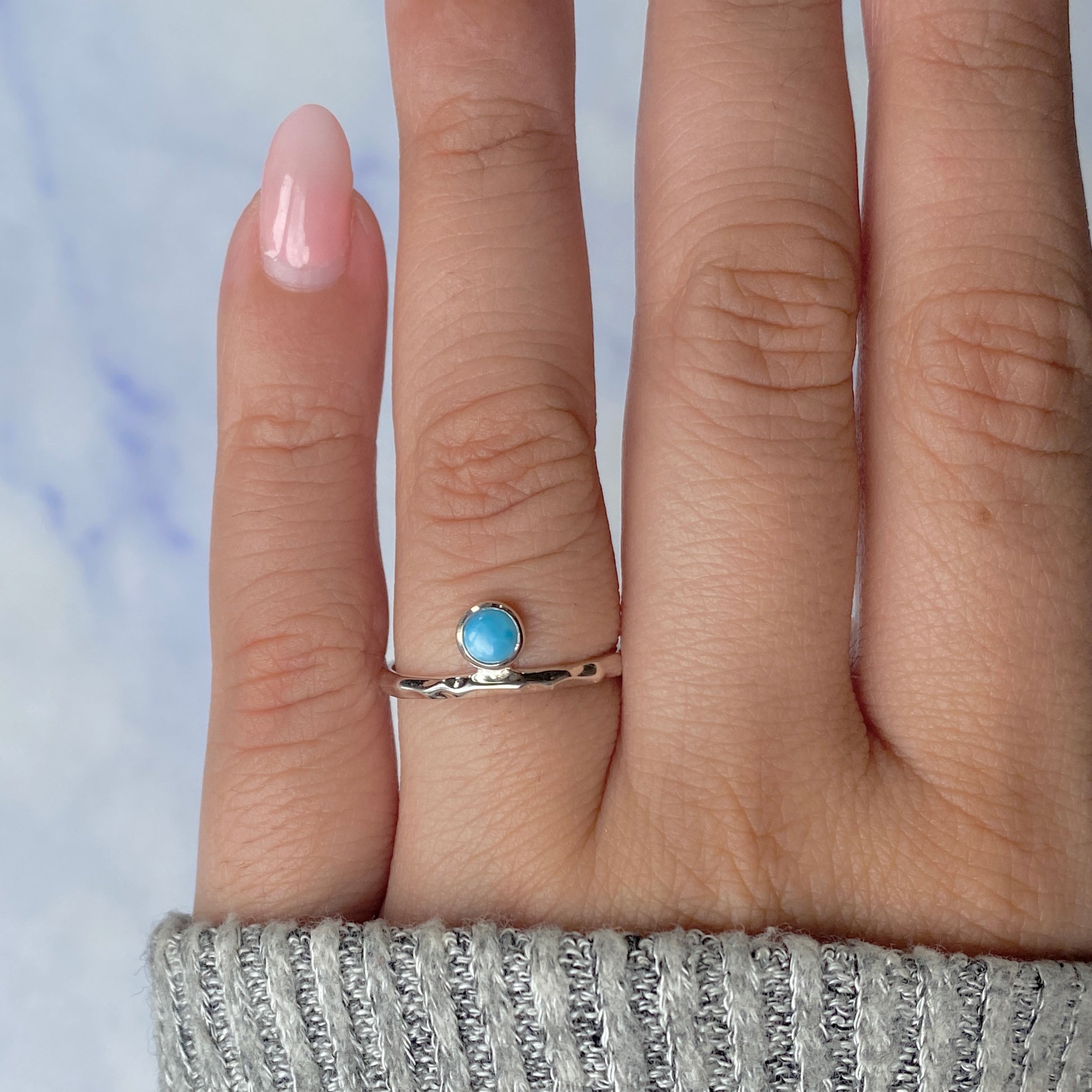 Larimar Ring-(LAR-RDR-1635.)