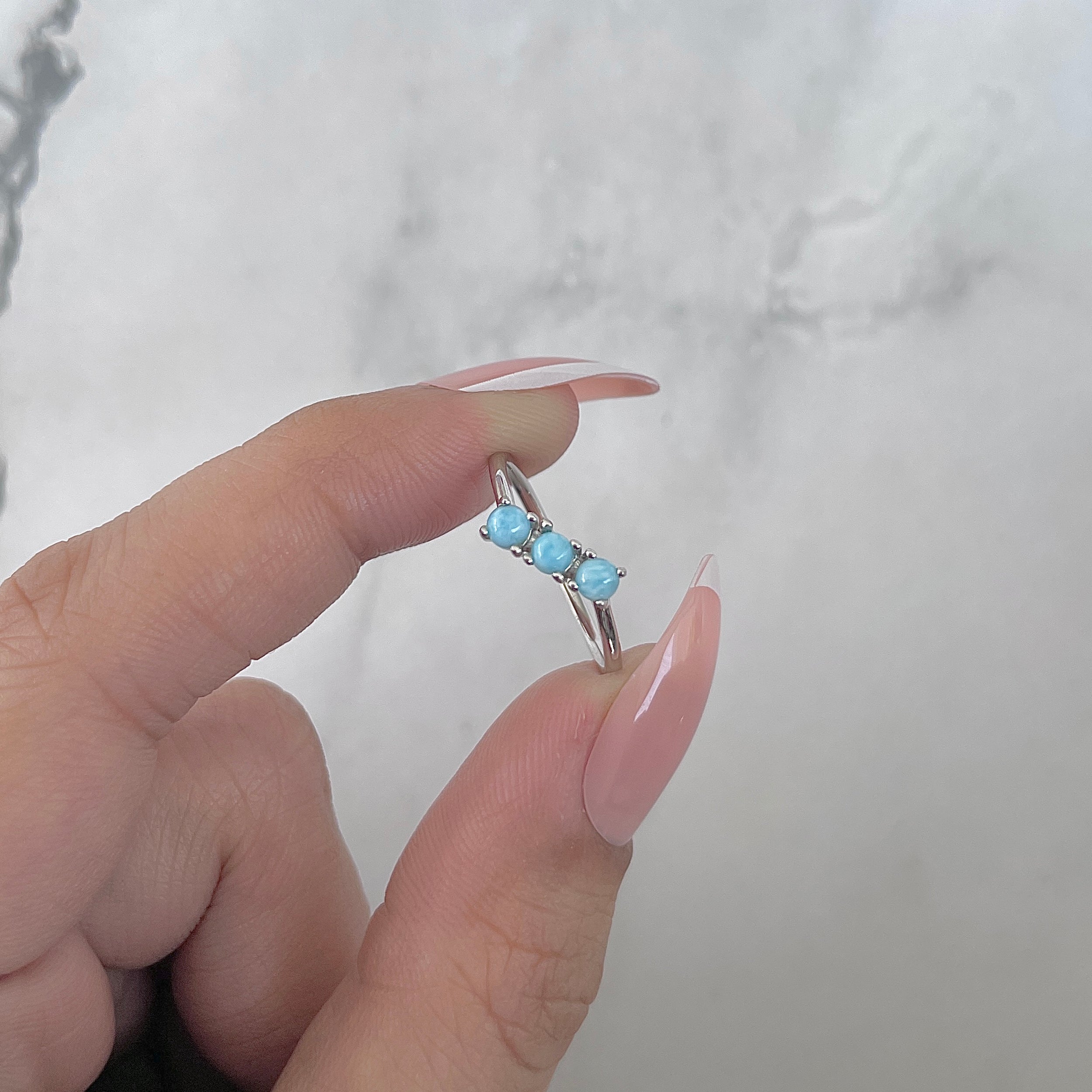 Larimar Ring-(LAR-RDR-1658.)
