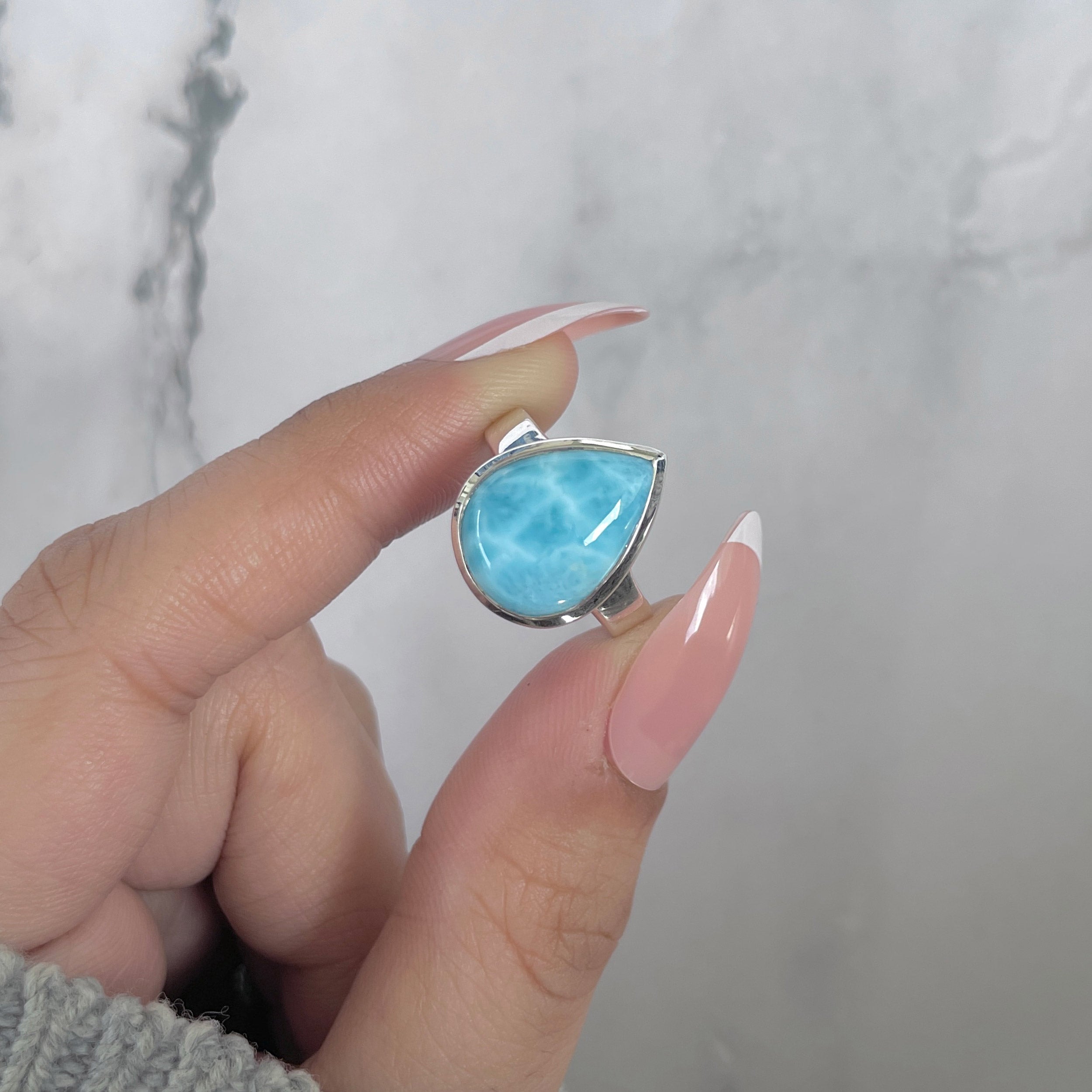 Larimar Ring-(LAR-RDR-2367.)