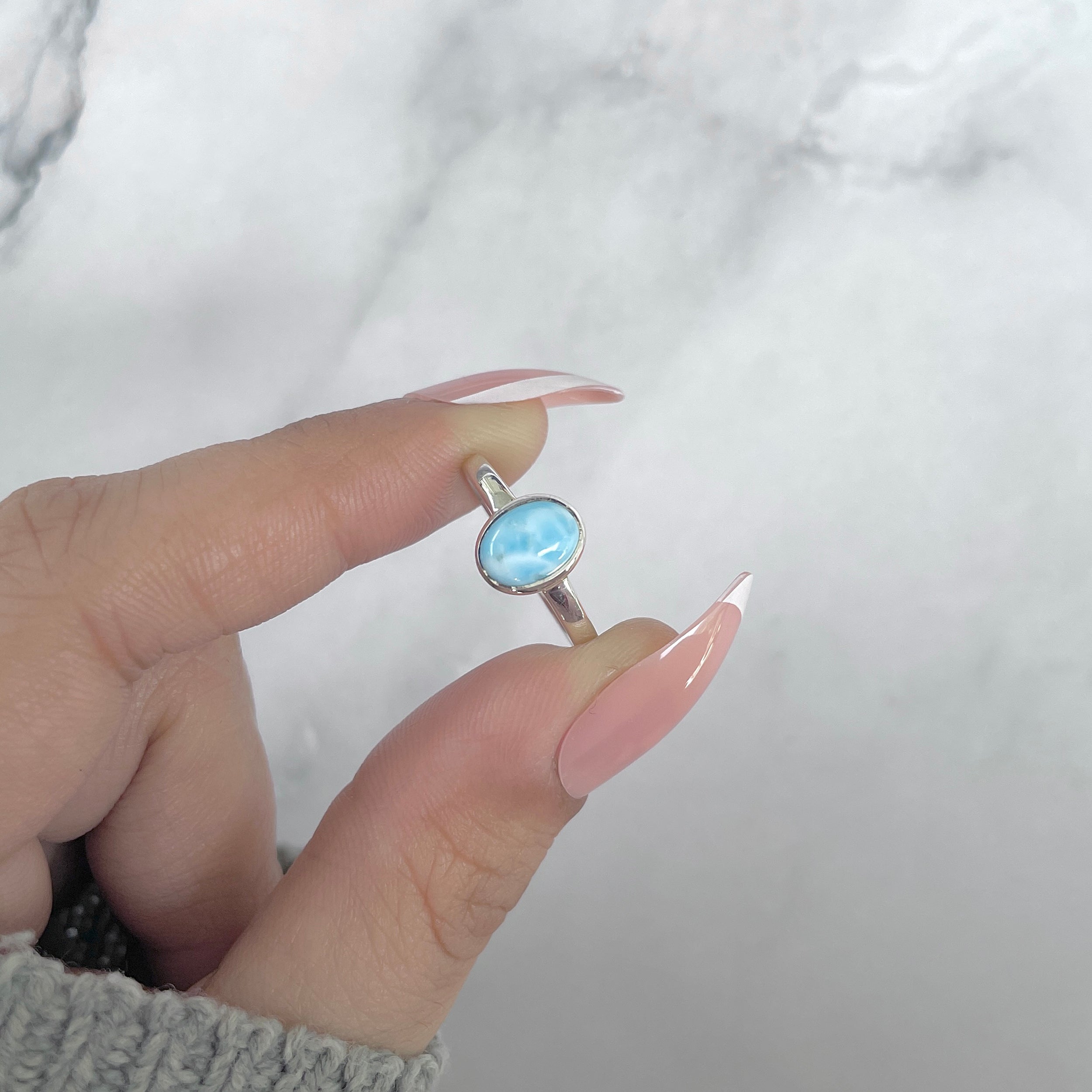 Larimar Ring-(LAR-RDR-2513.)