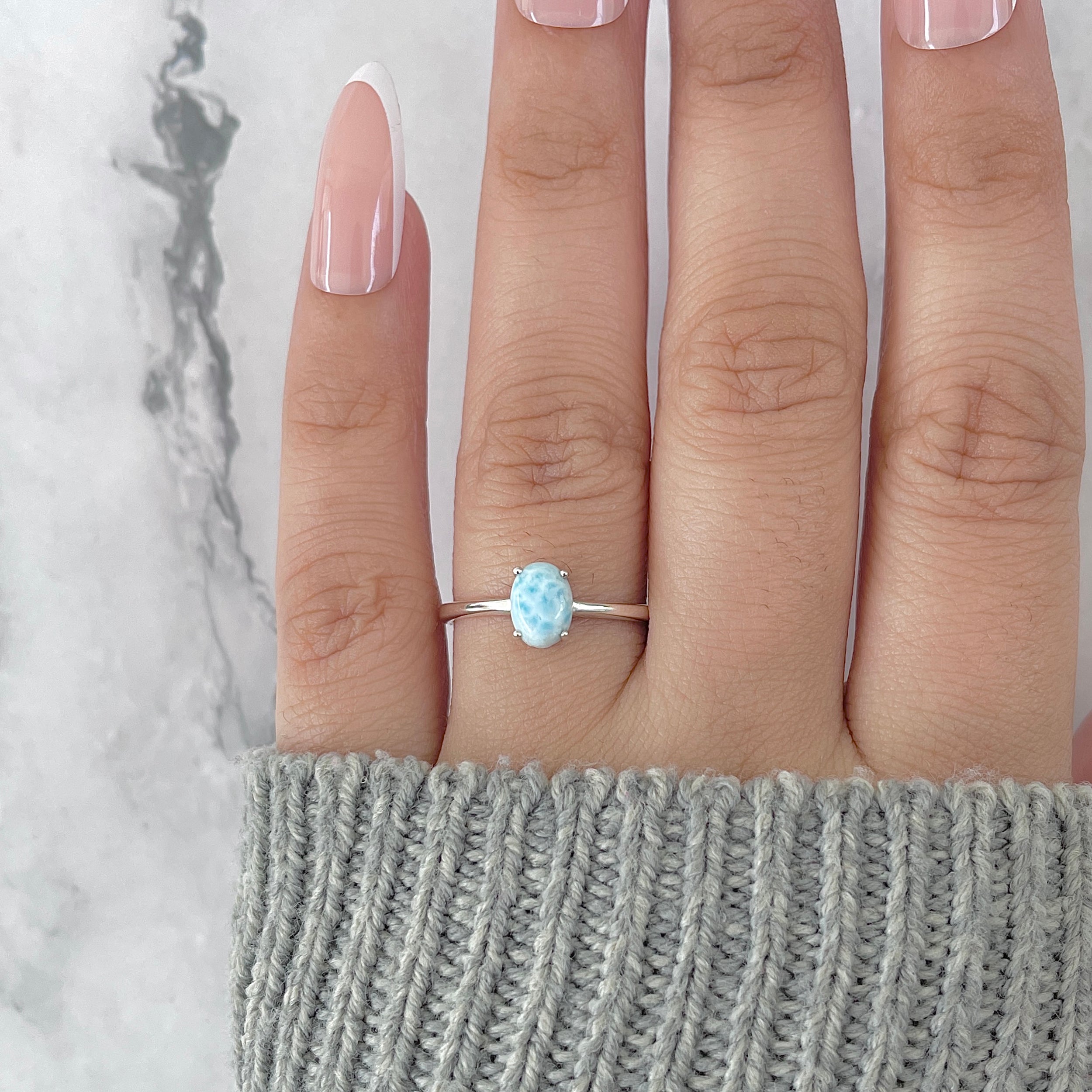 Larimar Ring-(LAR-RDR-2515.)