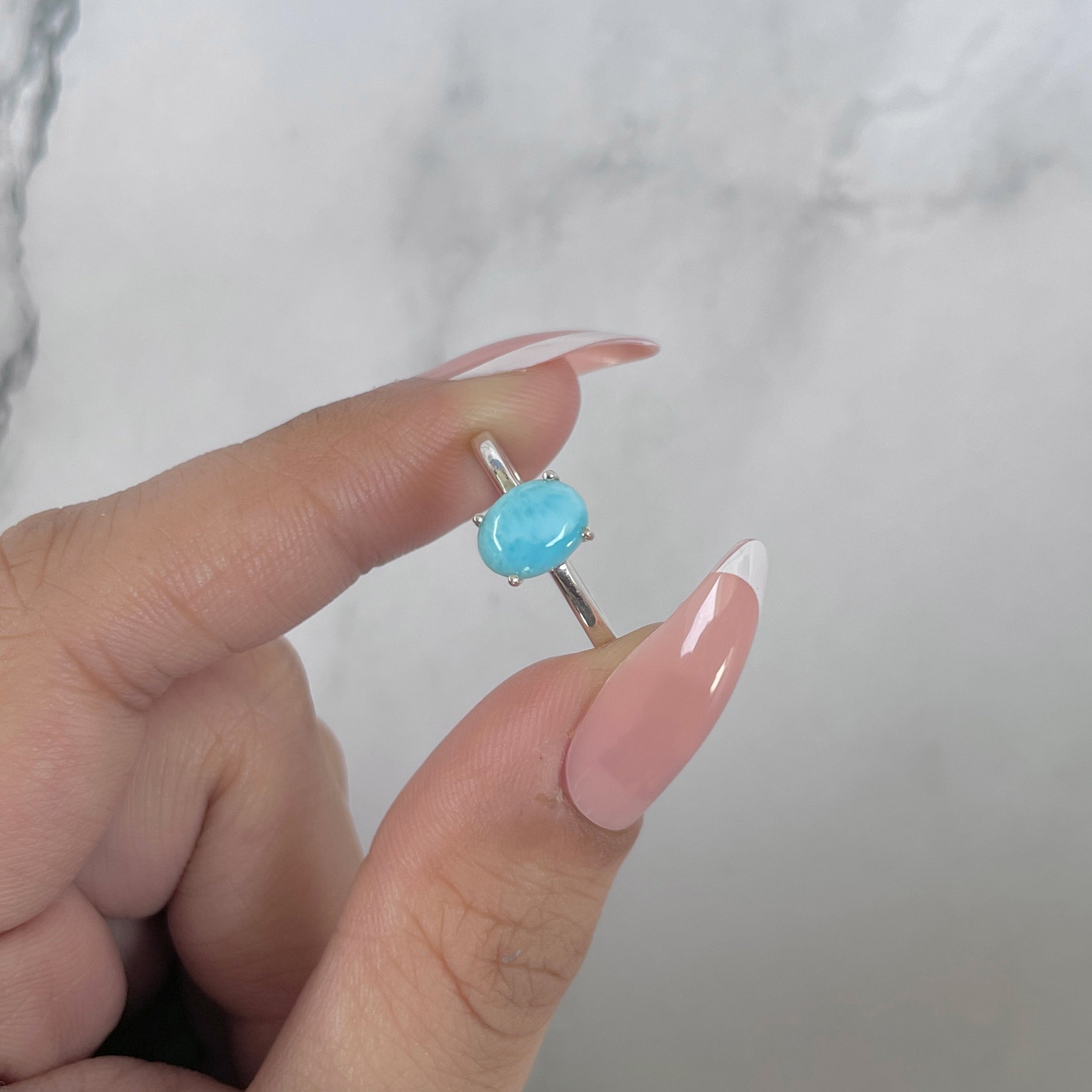 Larimar Ring-(LAR-RDR-2516.)