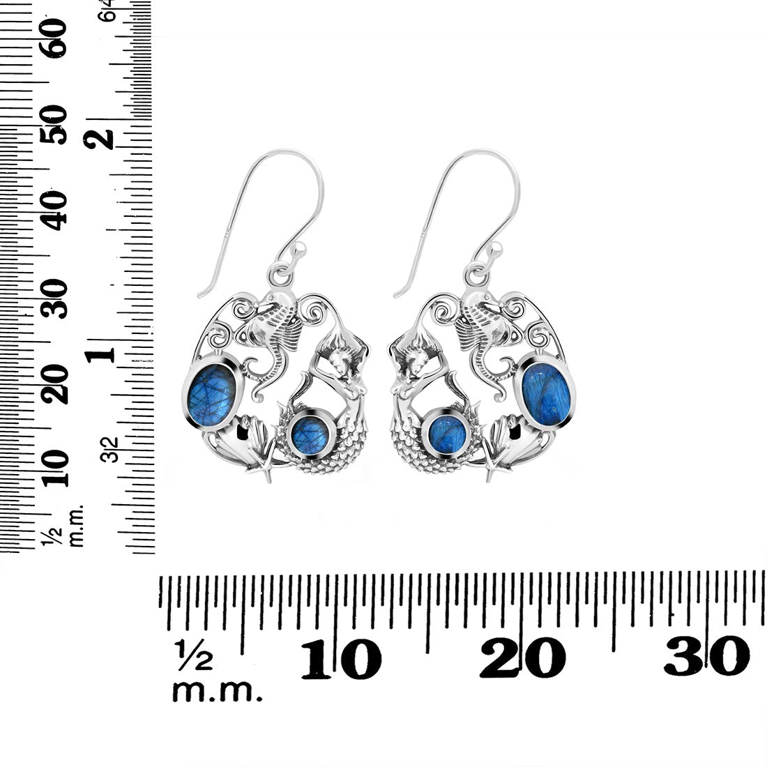 labradorite-mermaid-sea-horse-star-fish-shell-earring-lbd-rue-66