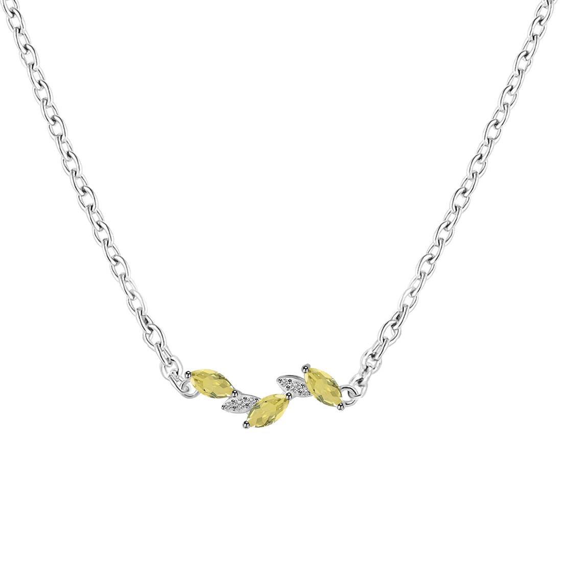 lemon-quartz-white-topaz-necklace-lem-rdn-460