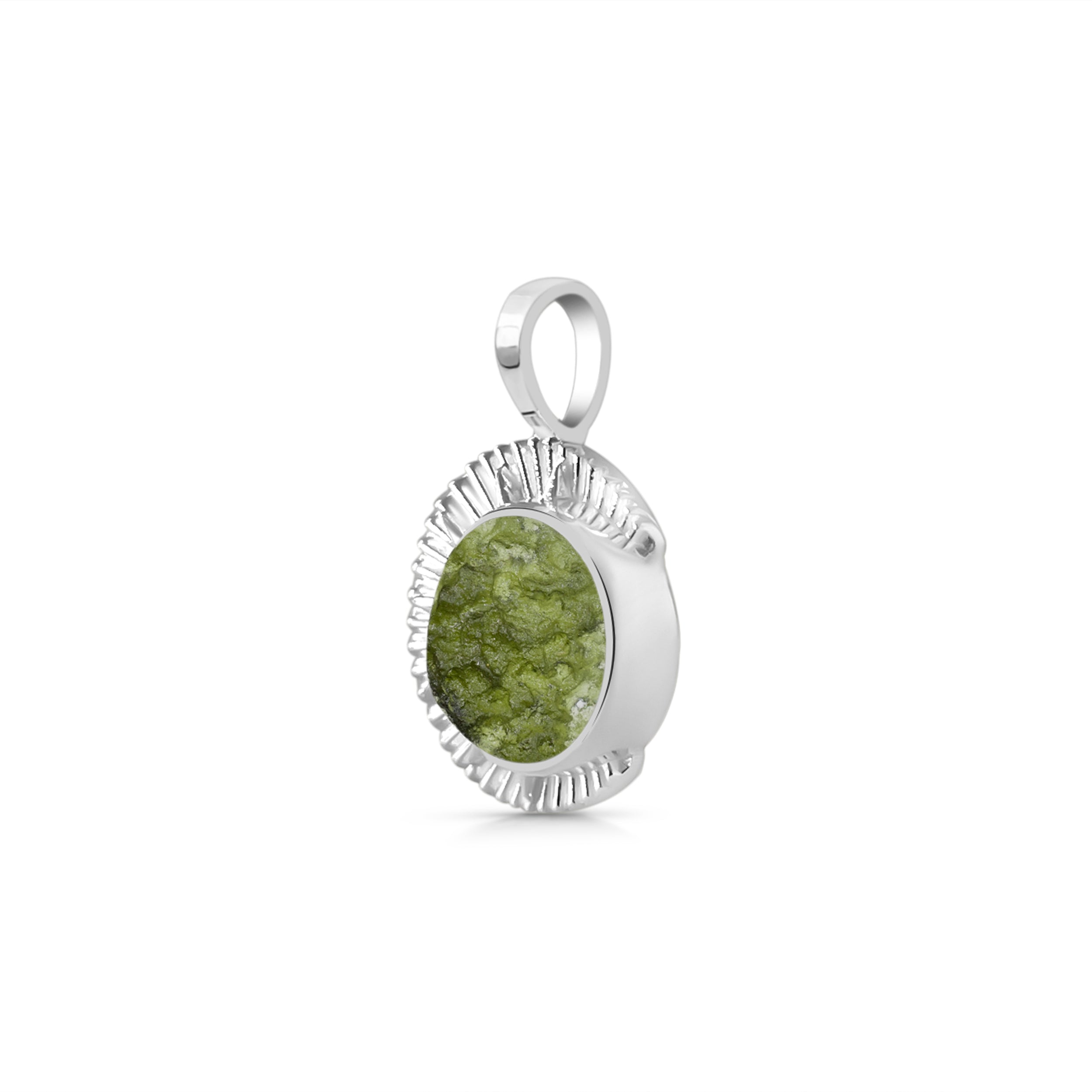 Moldavite Pendant-(MLD-RDP-1035.)