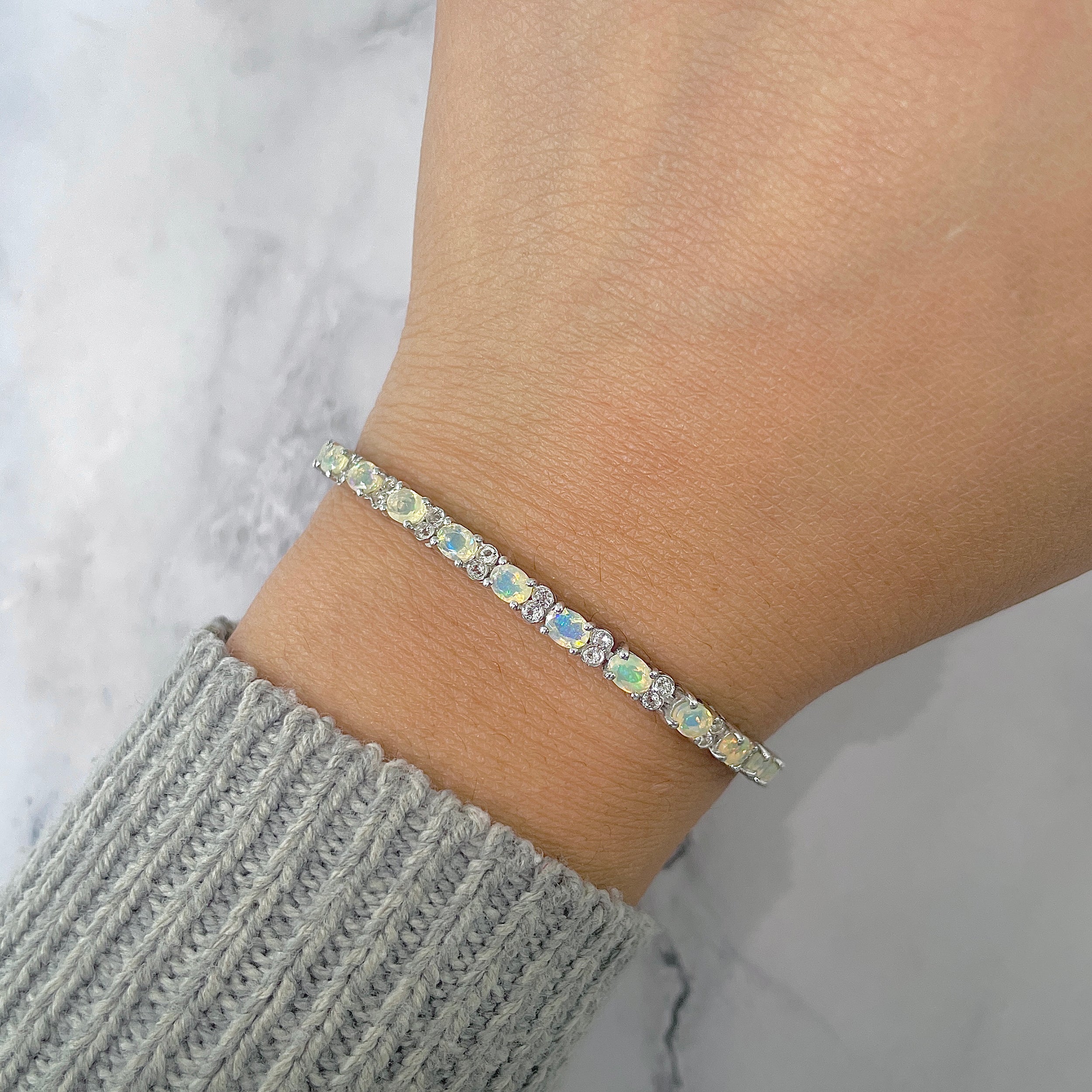 Opal Bracelet-(OPL-RDB-111.)